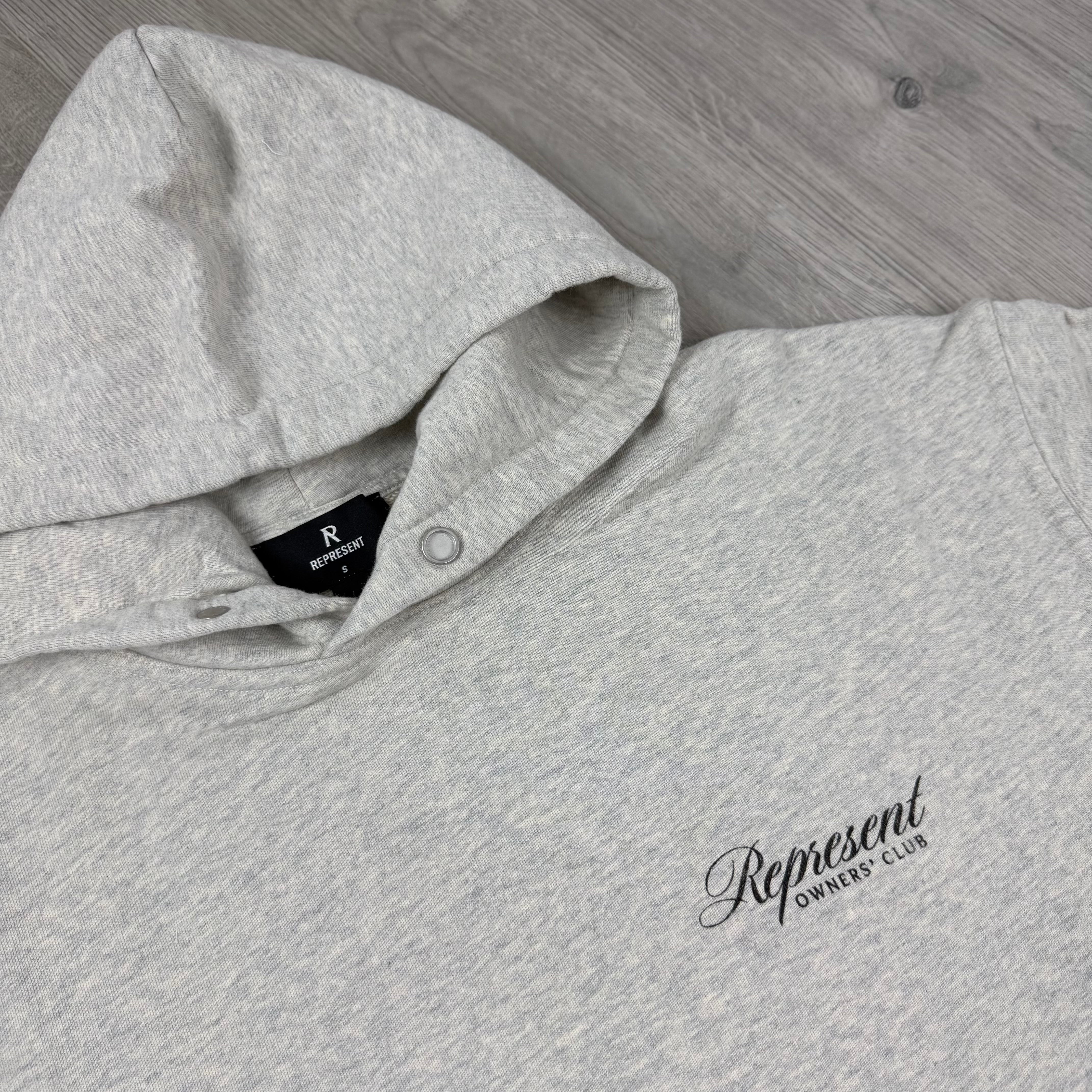 Represent 'Owners Club' Hoodie - Cream Marl