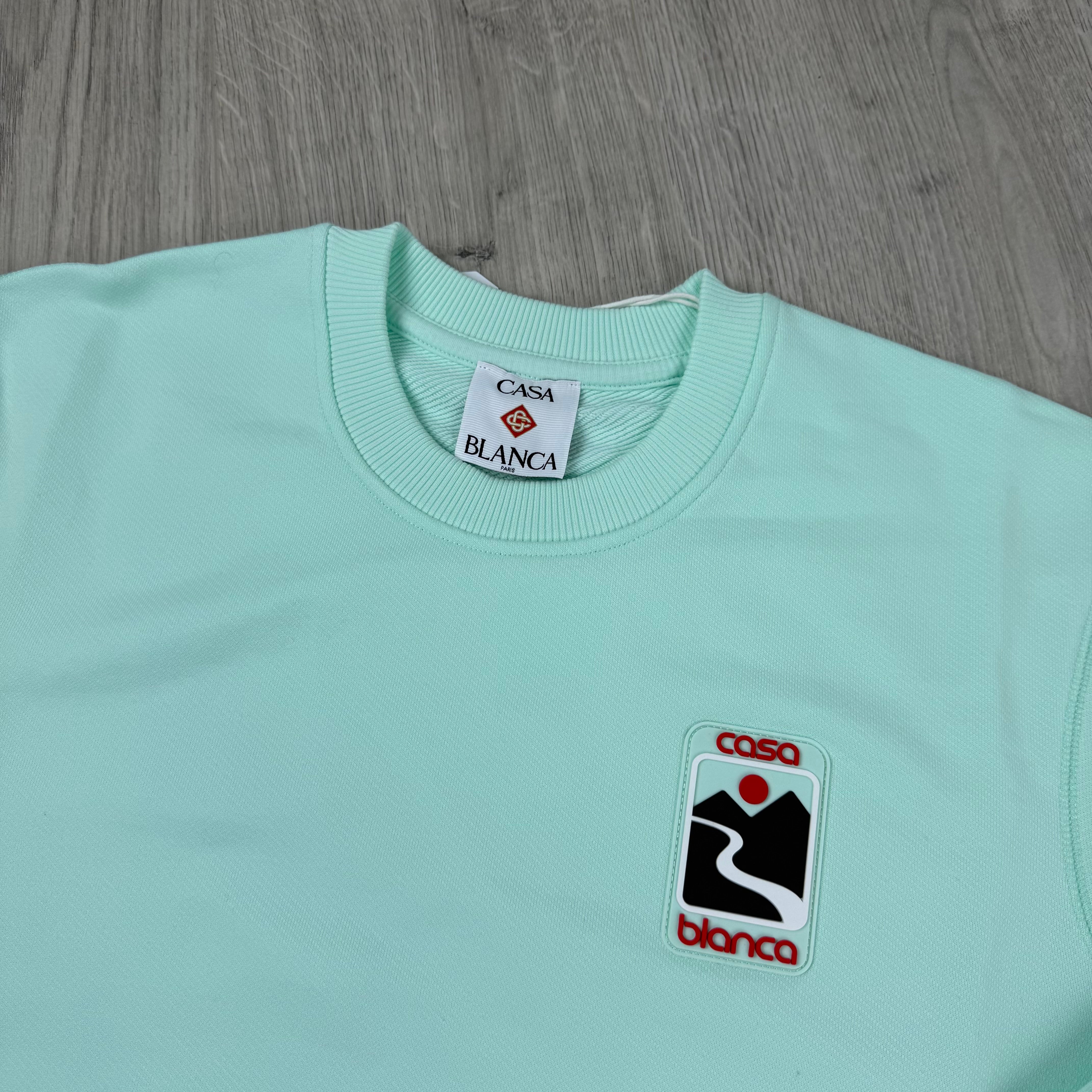 Casablanca 'Sunset Valley' Sweatshirt - Mint