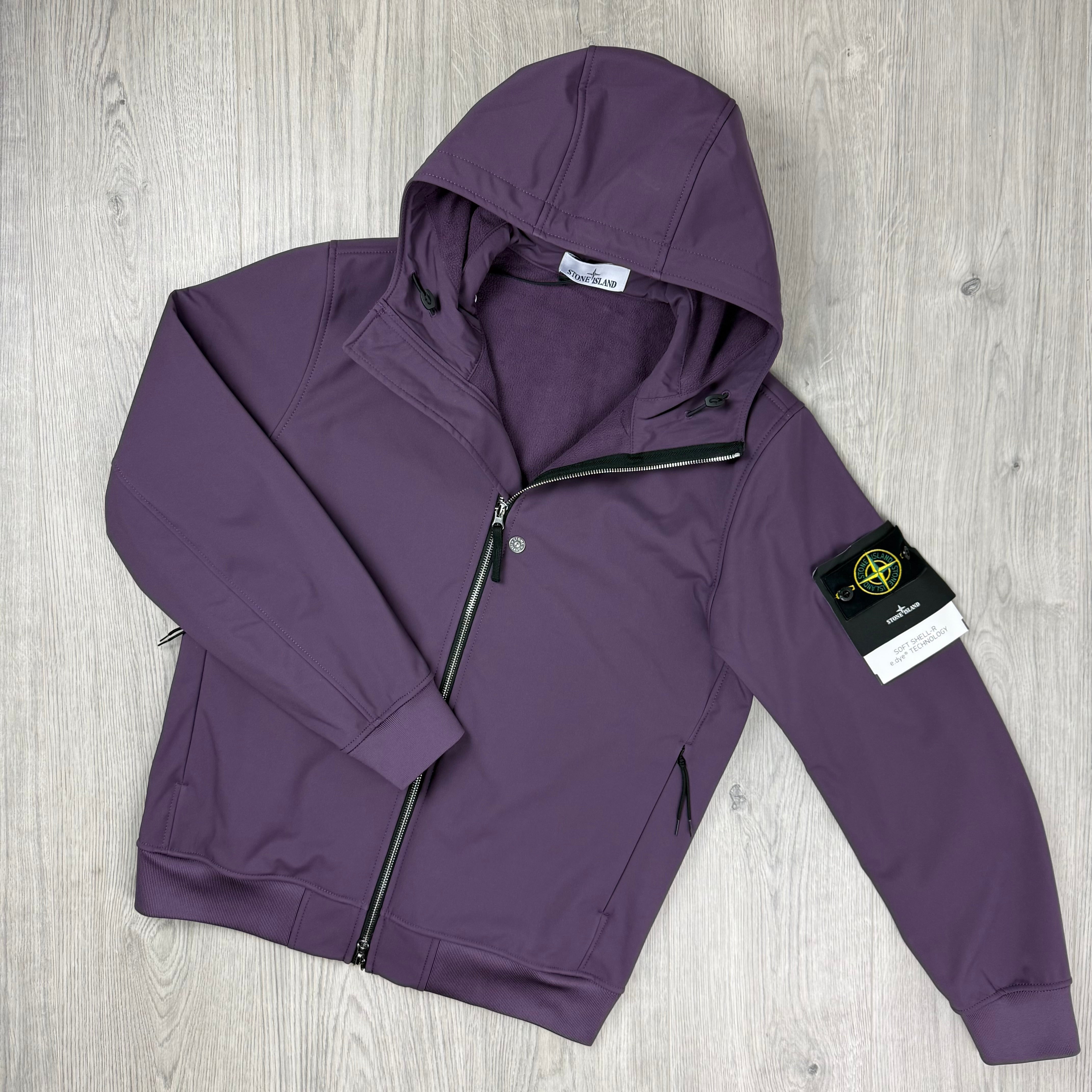 Stone Island Shell Jacket - Amaranth
