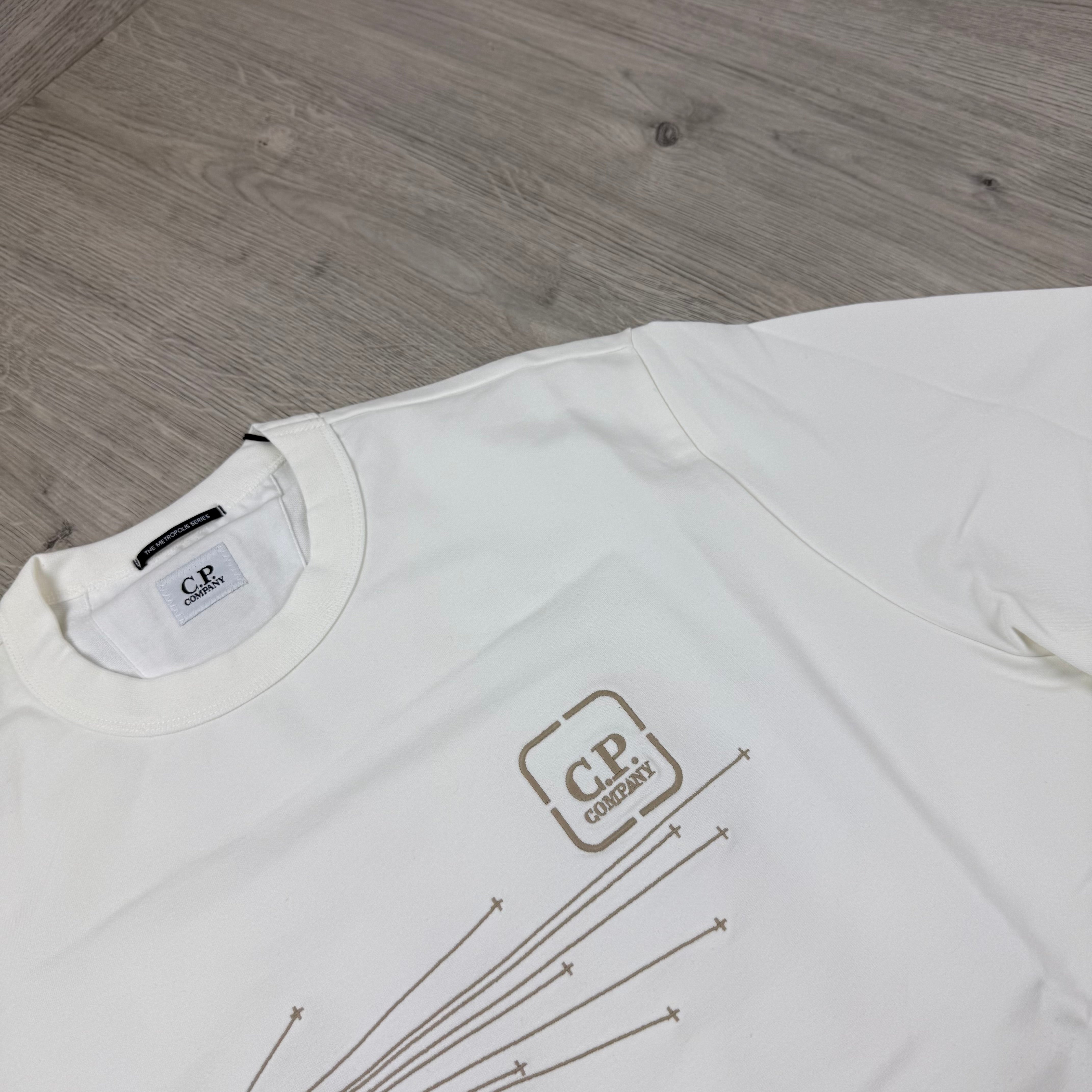 CP Company Metropolis Sweatshirt - White