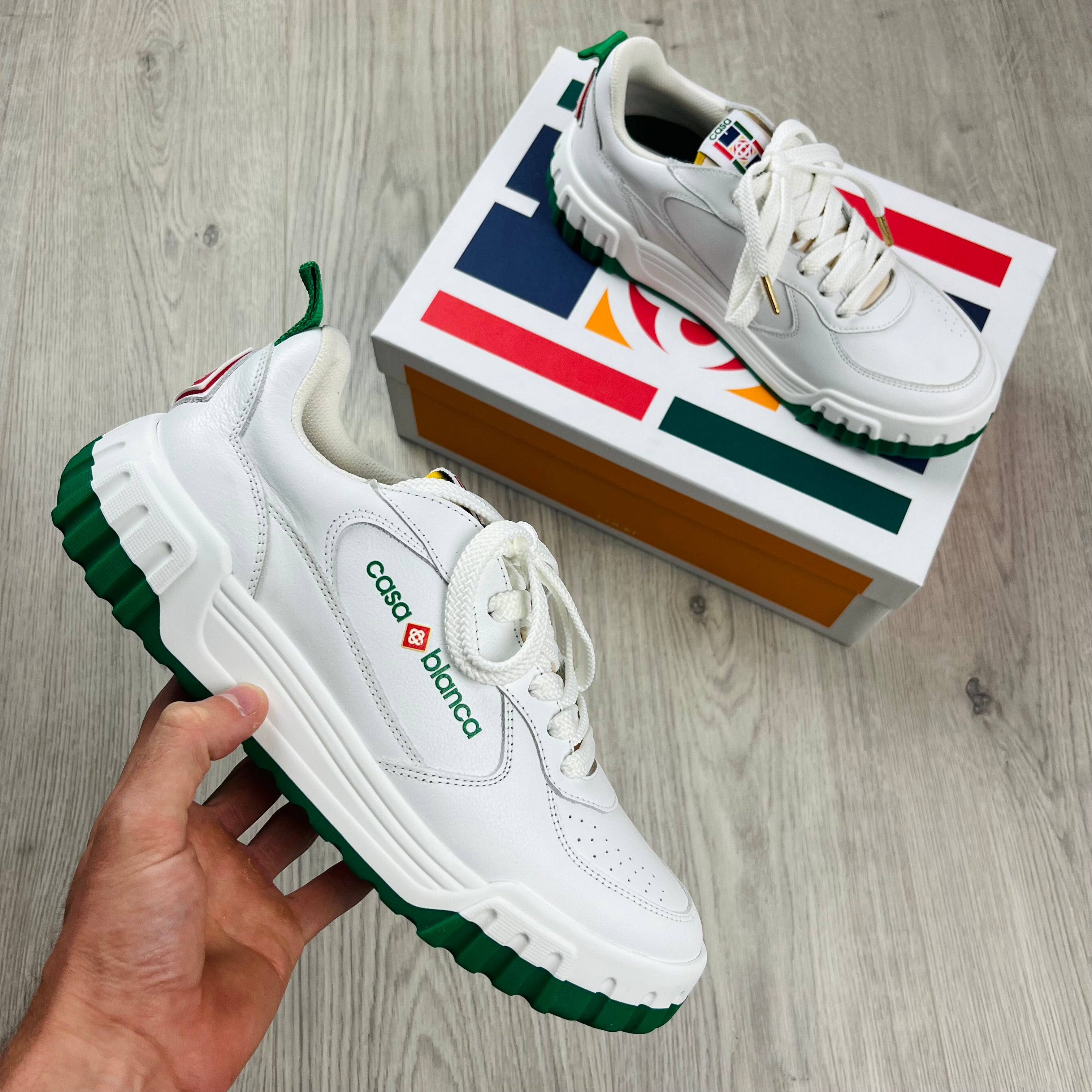 Casablanca Court Sneaker - White