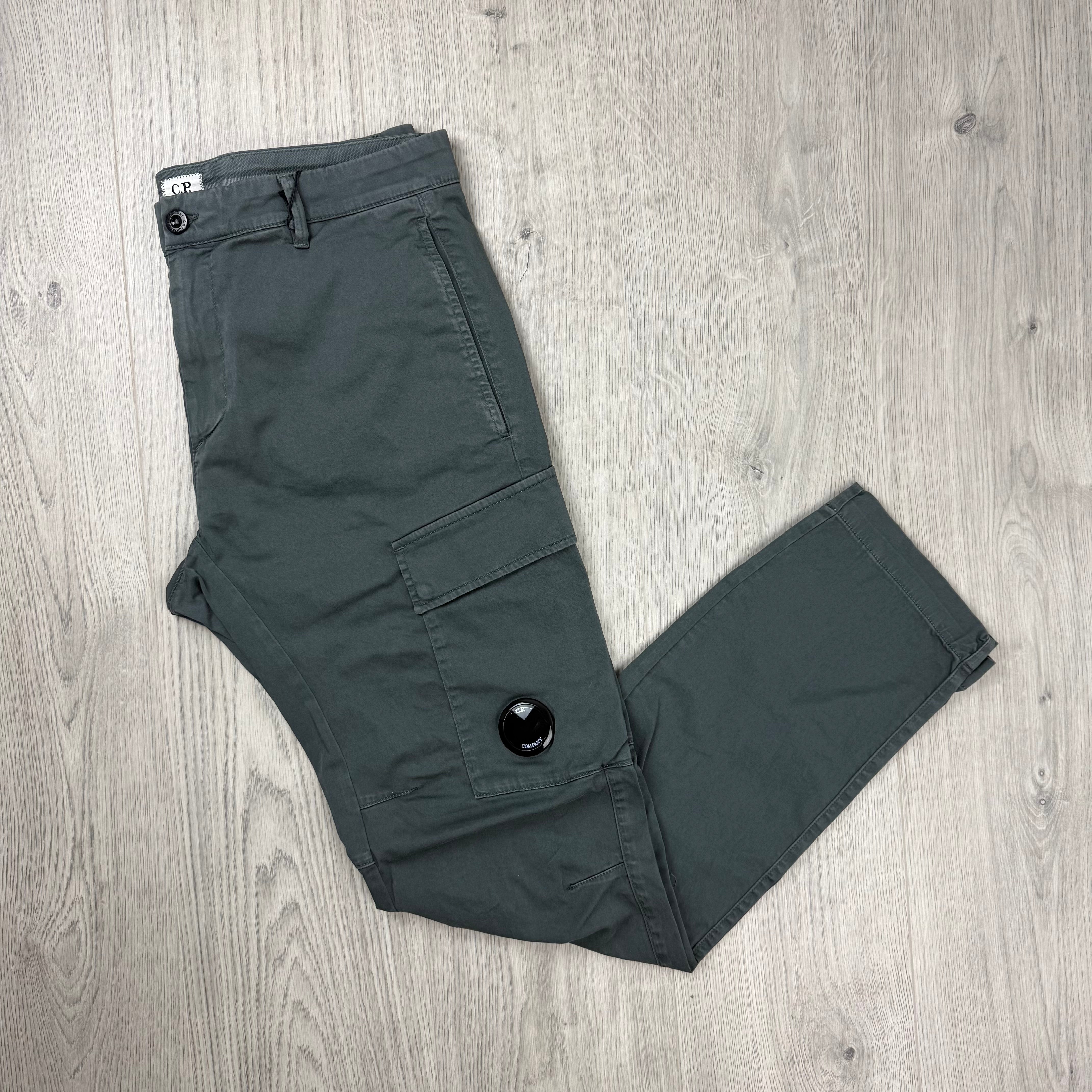 CP Company Cargo Trousers - Gunmetal