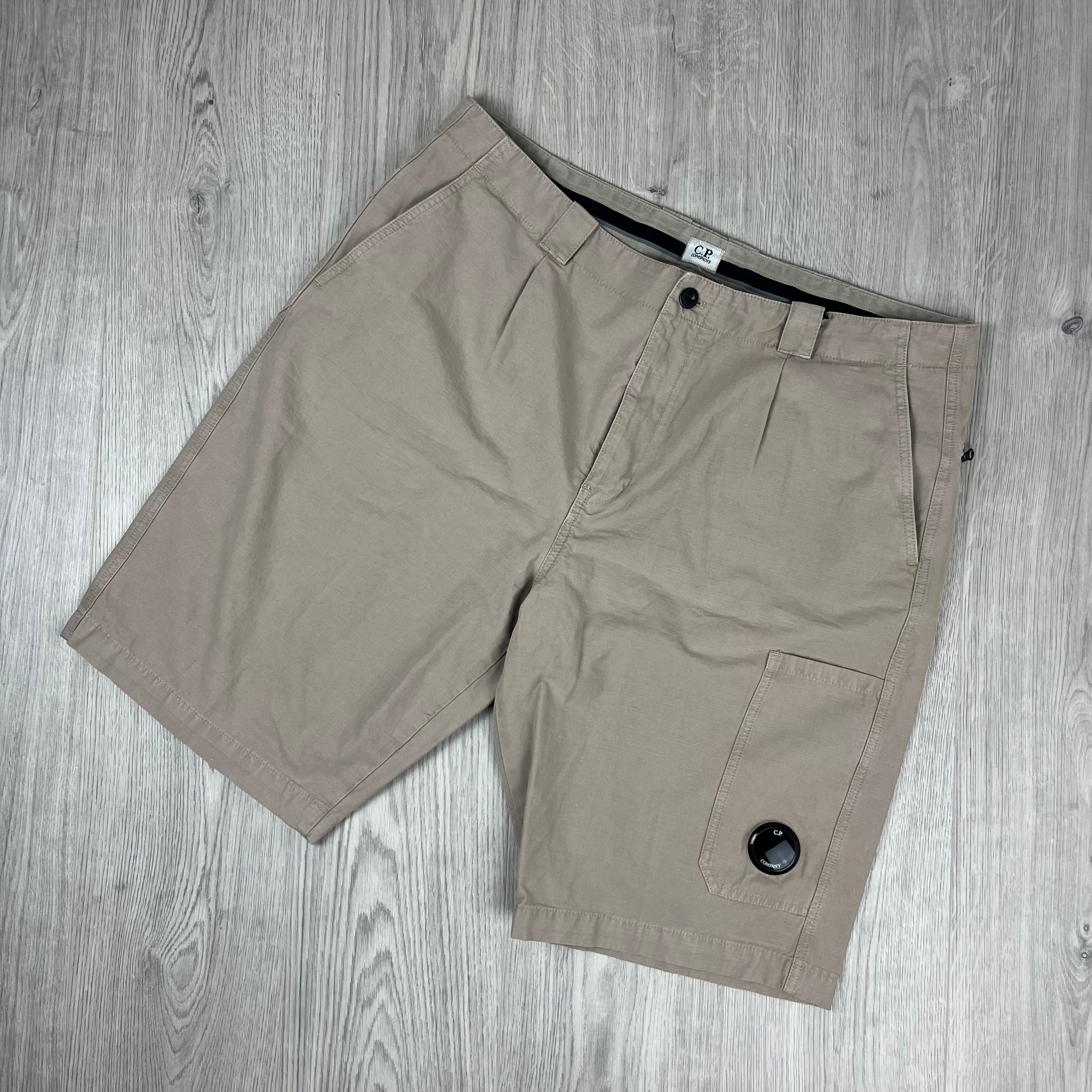CP Company Cargo Shorts - Cobblestone
