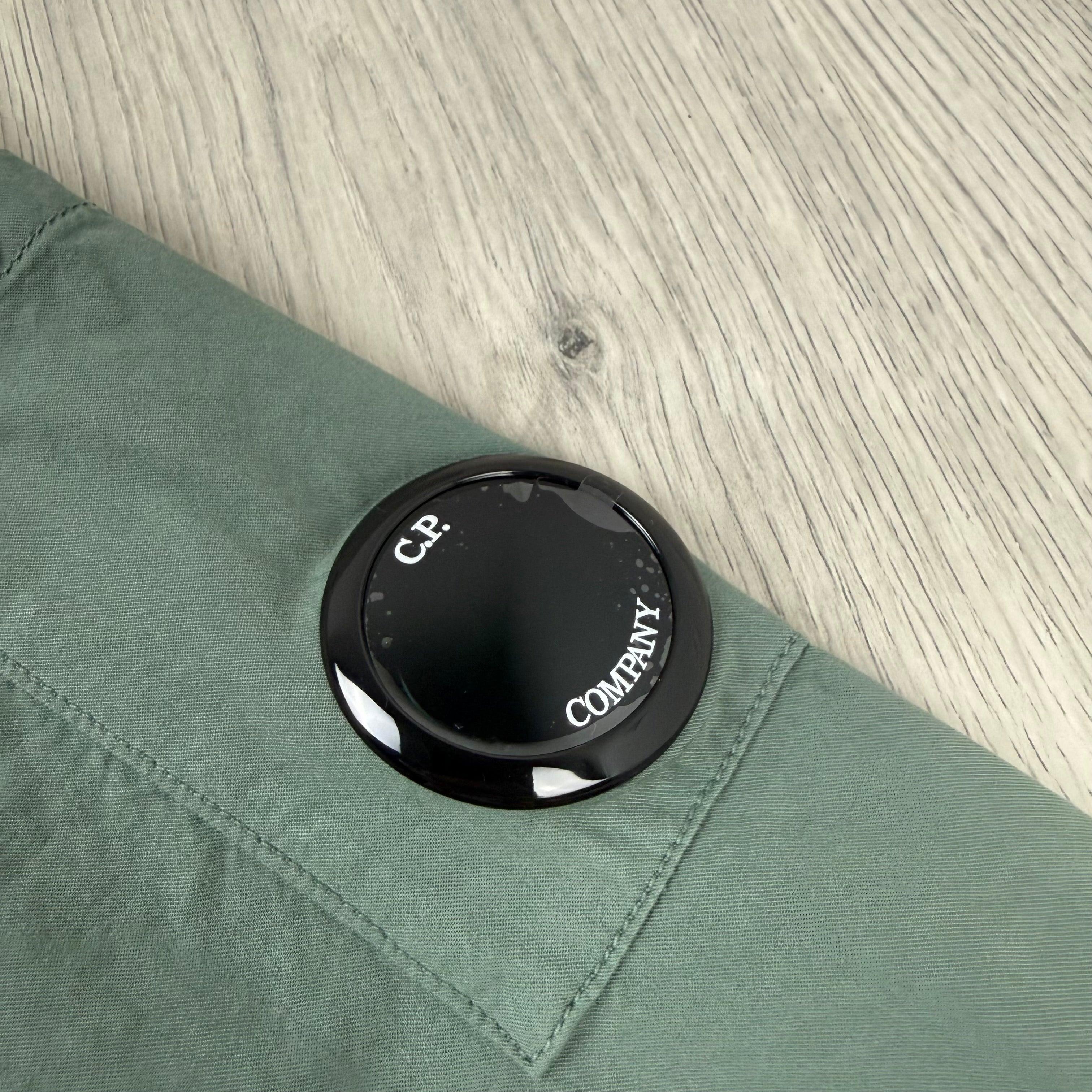 CP Company Zip Overshirt - Laurel Wreath