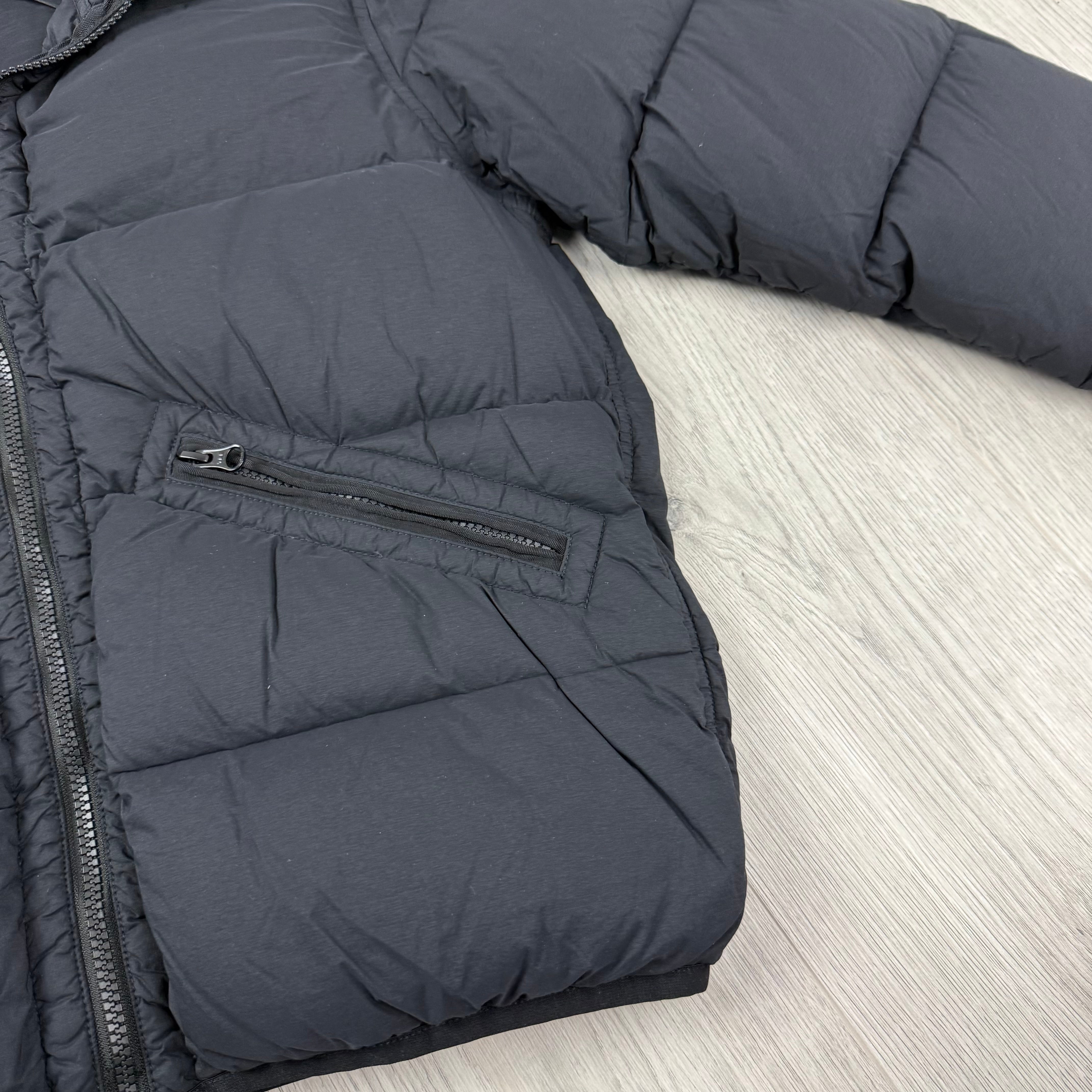 Stone Island Junior Down Jacket - Black