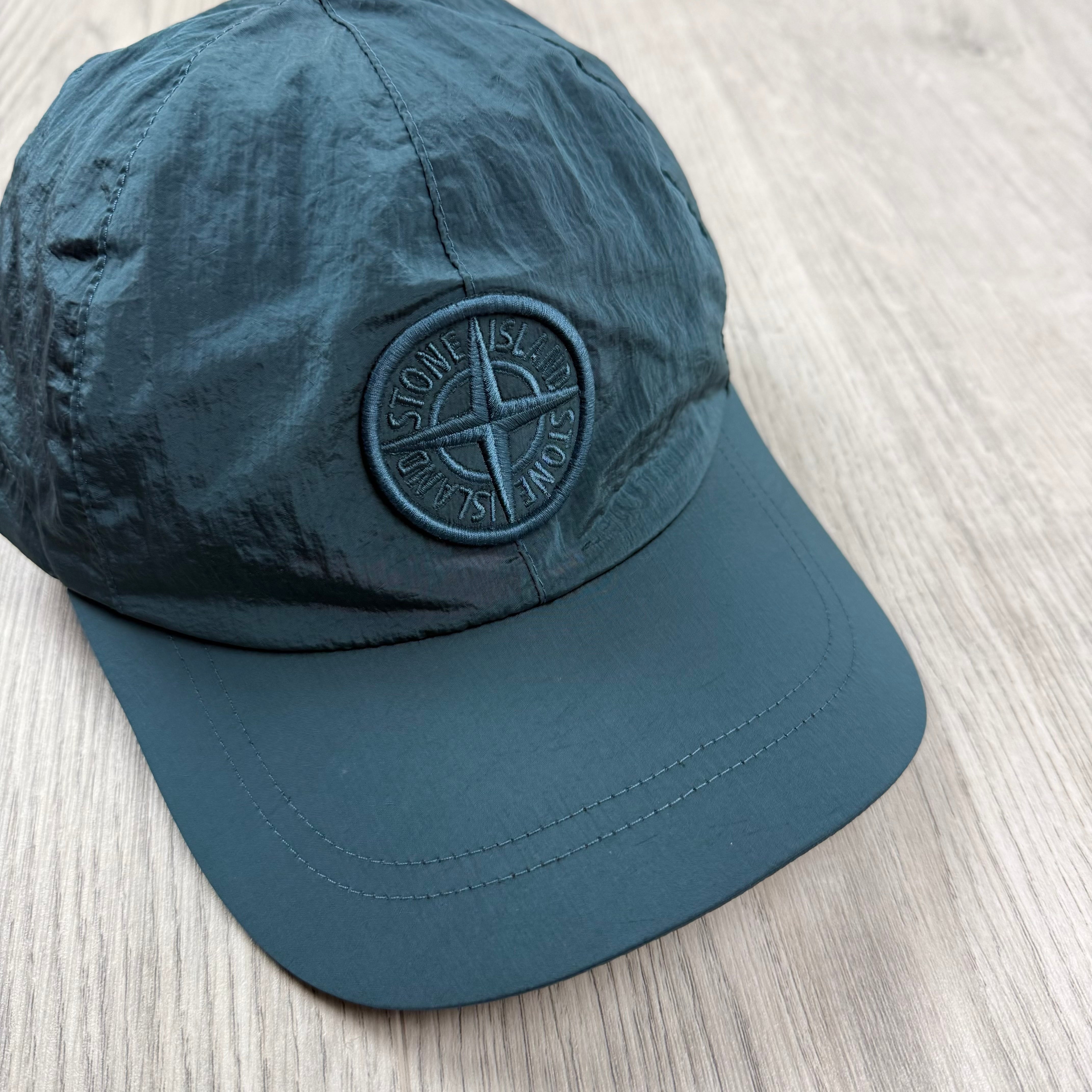 Stone Island Metal Baseball Cap - Petrol