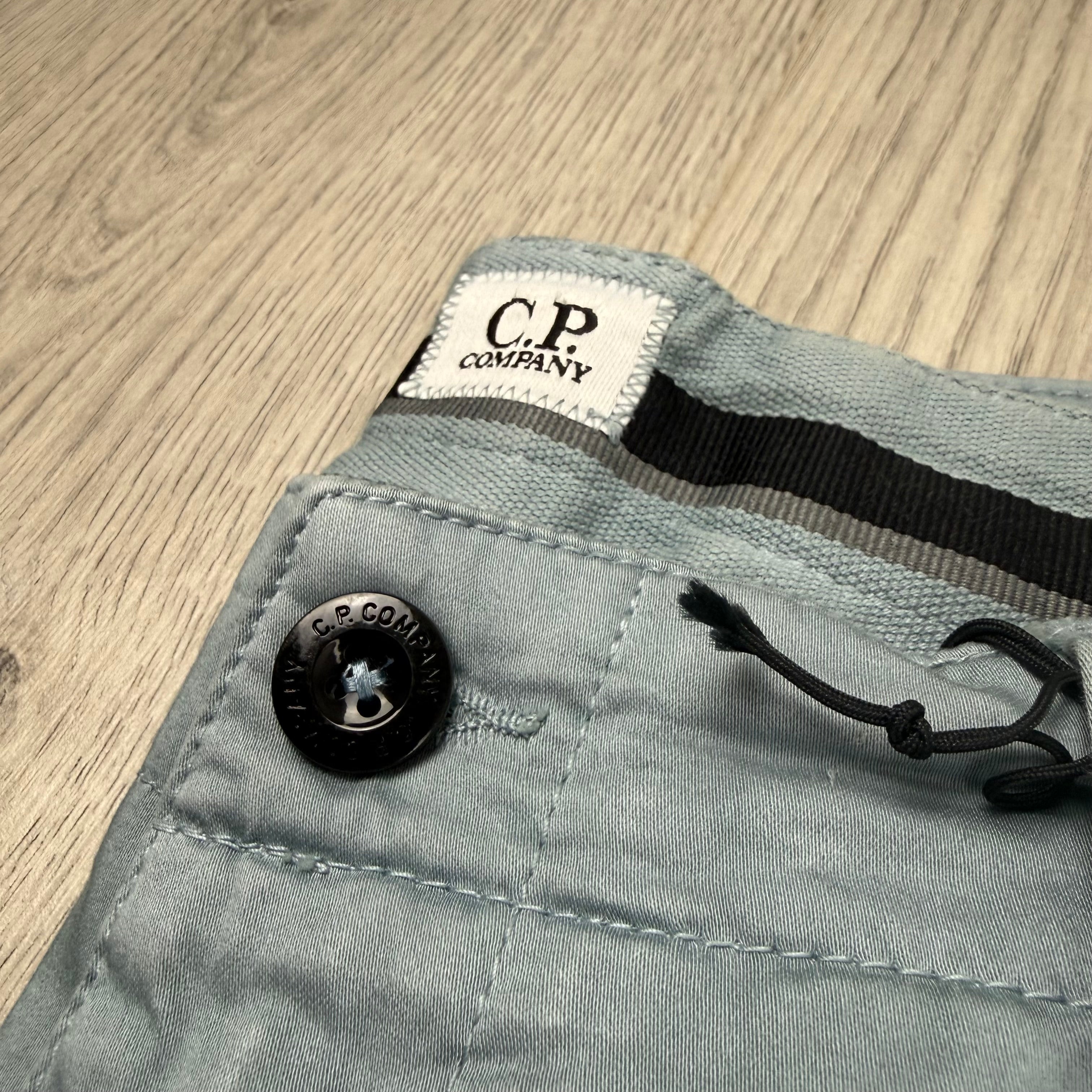 CP Company Cargo Trousers - Silver Blue