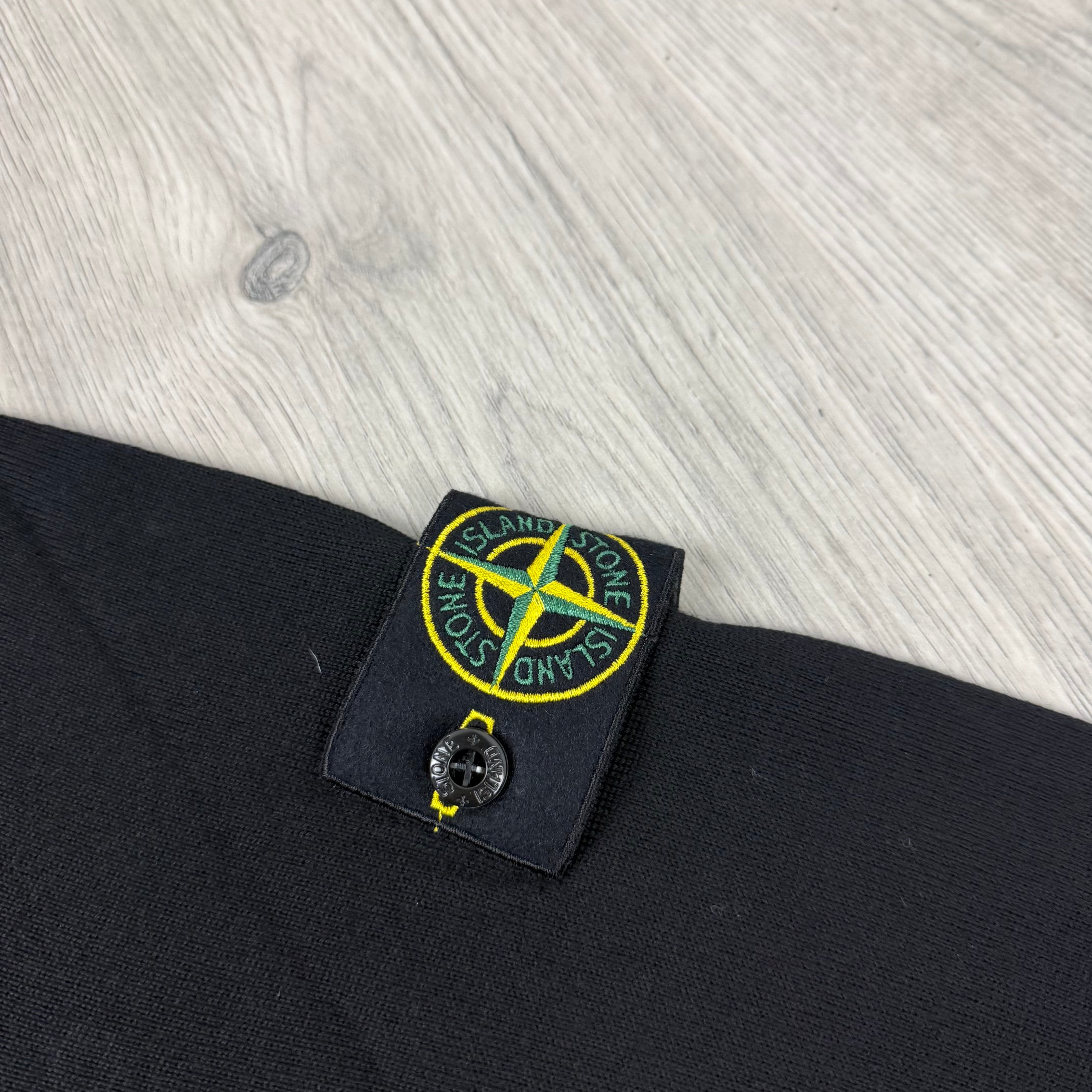 Stone Island Light Knit Sweatshirt - Black