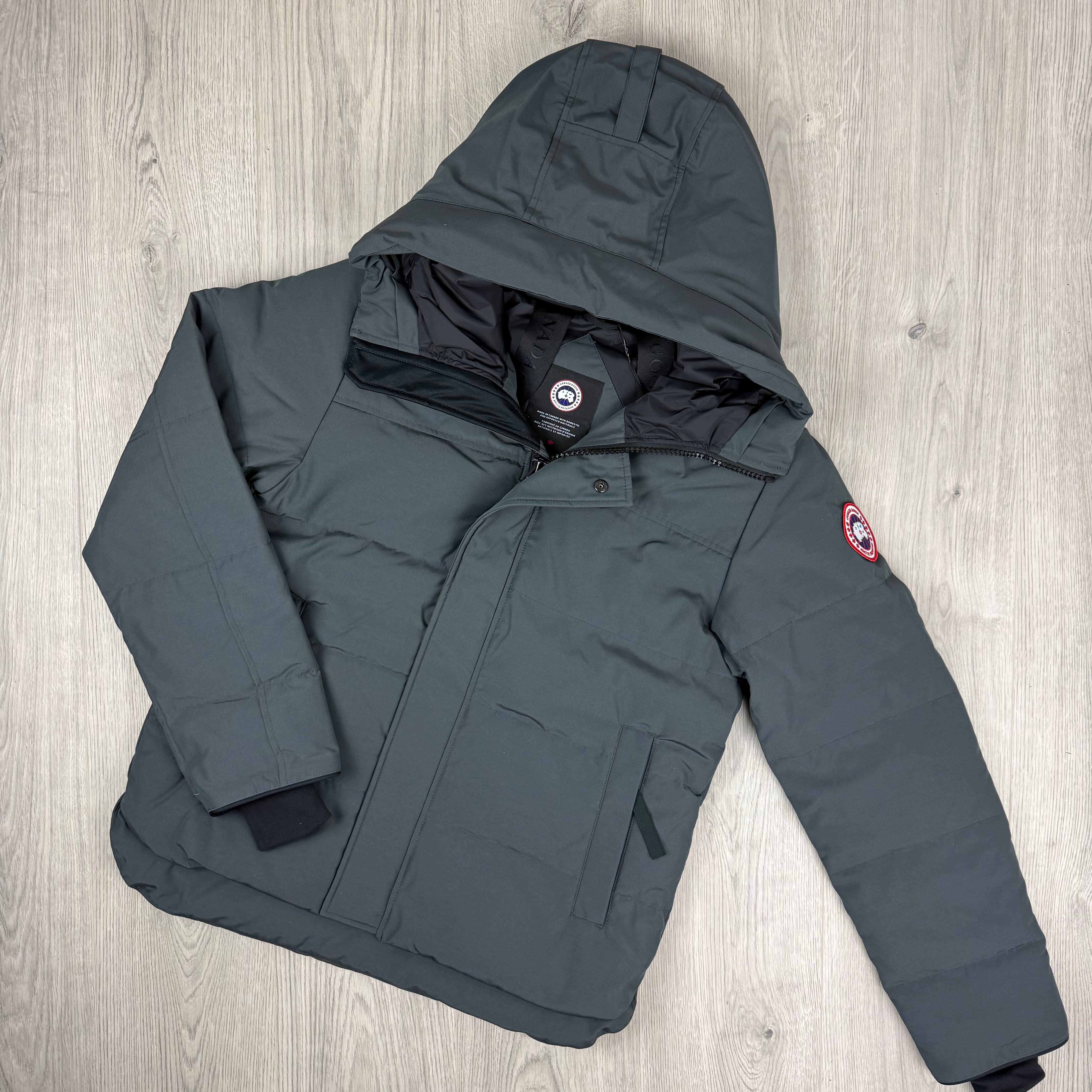 Canada Goose 'MacMillan' Parka in Granite Grey. On sale at Open Attire.