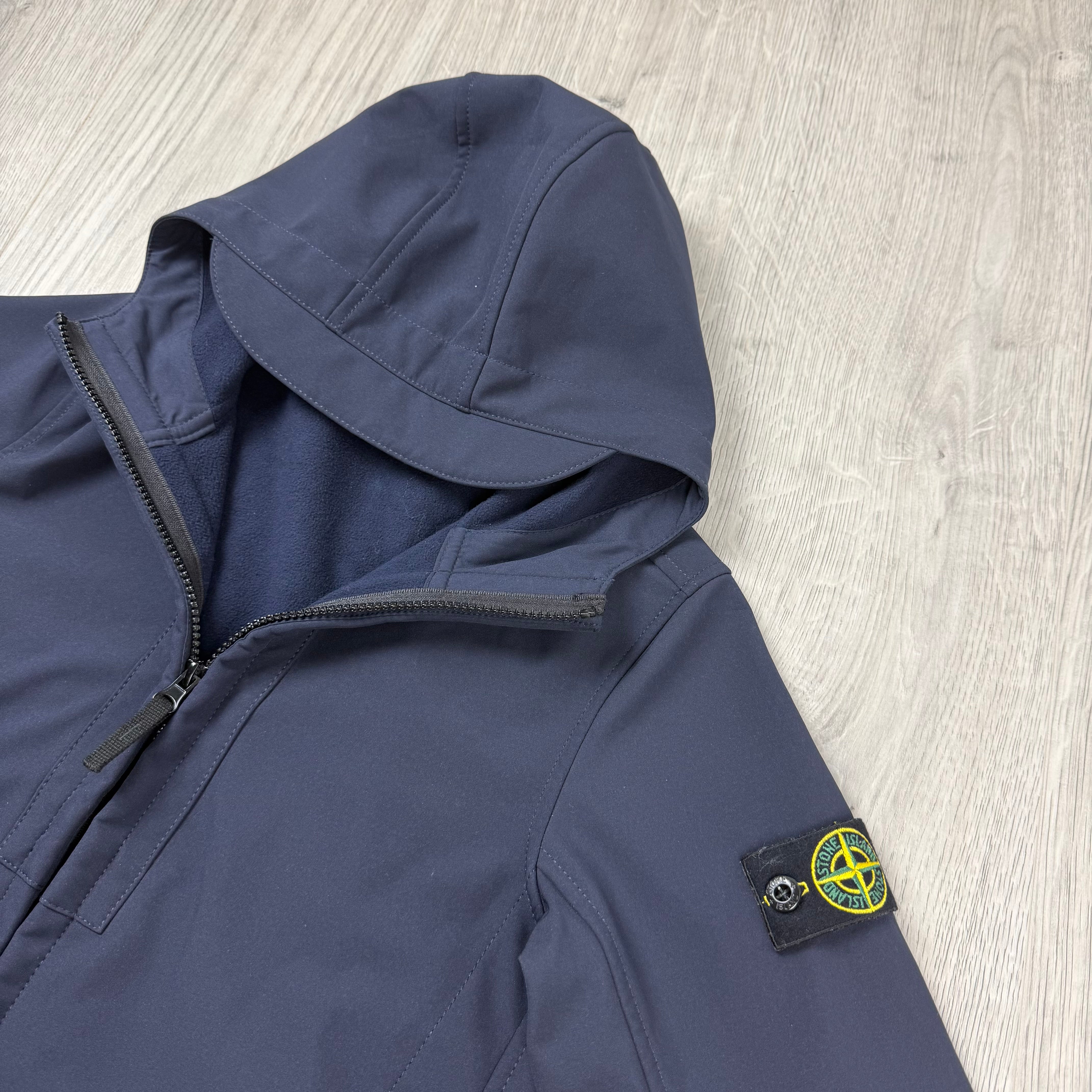 Stone Island Junior Shell Jacket - Navy