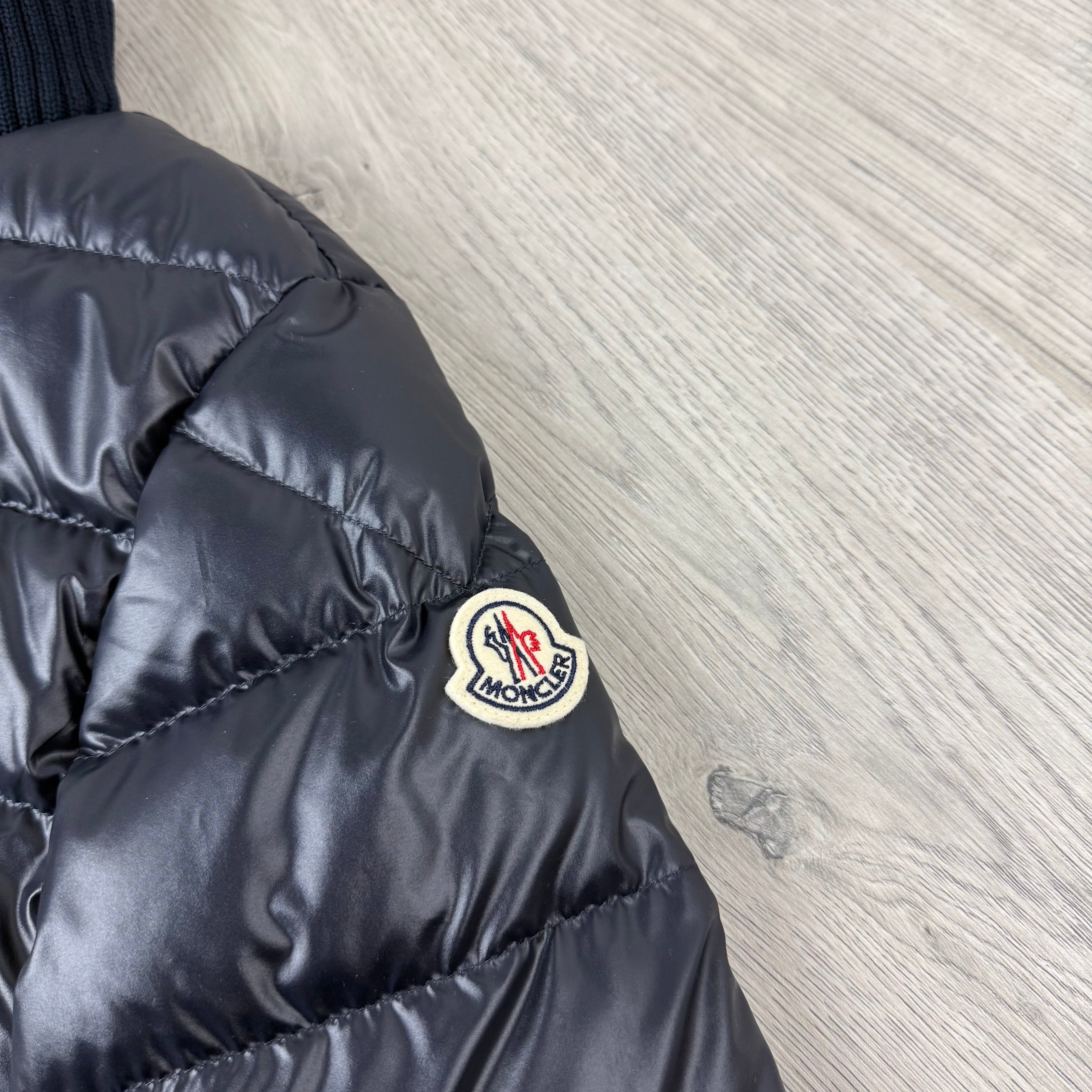 Moncler Junior Brendann Down Jacket - Navy