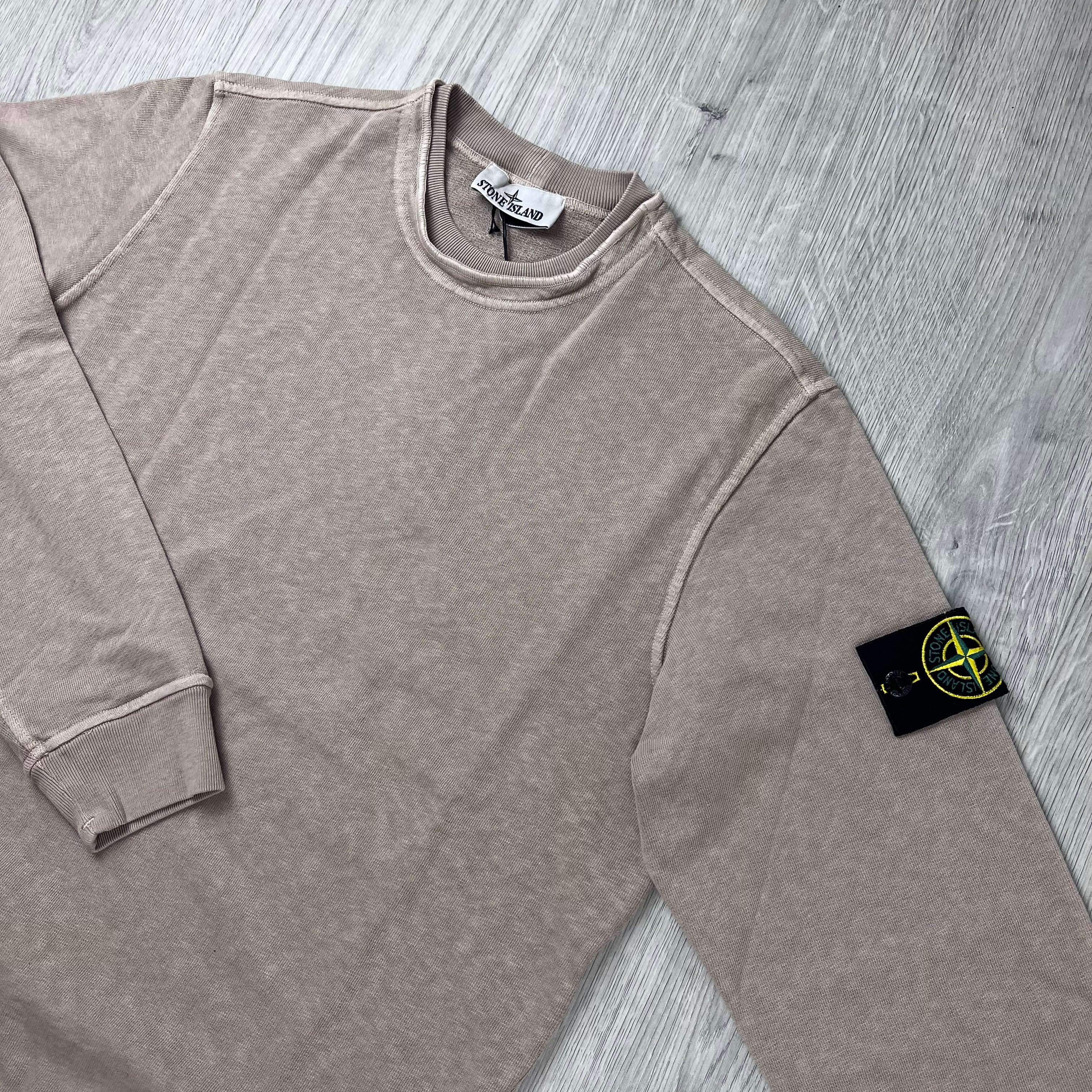 Stone Island Malife 'Old' Sweatshirt - Desert
