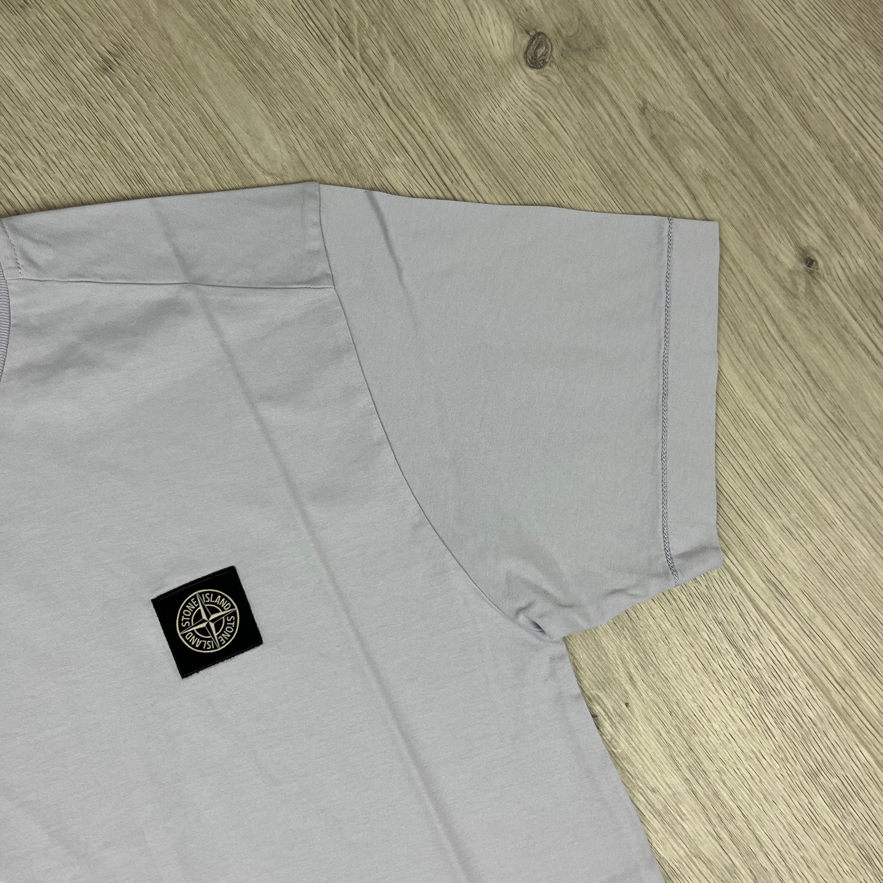 Stone Island Patch T-Shirt - Lilac