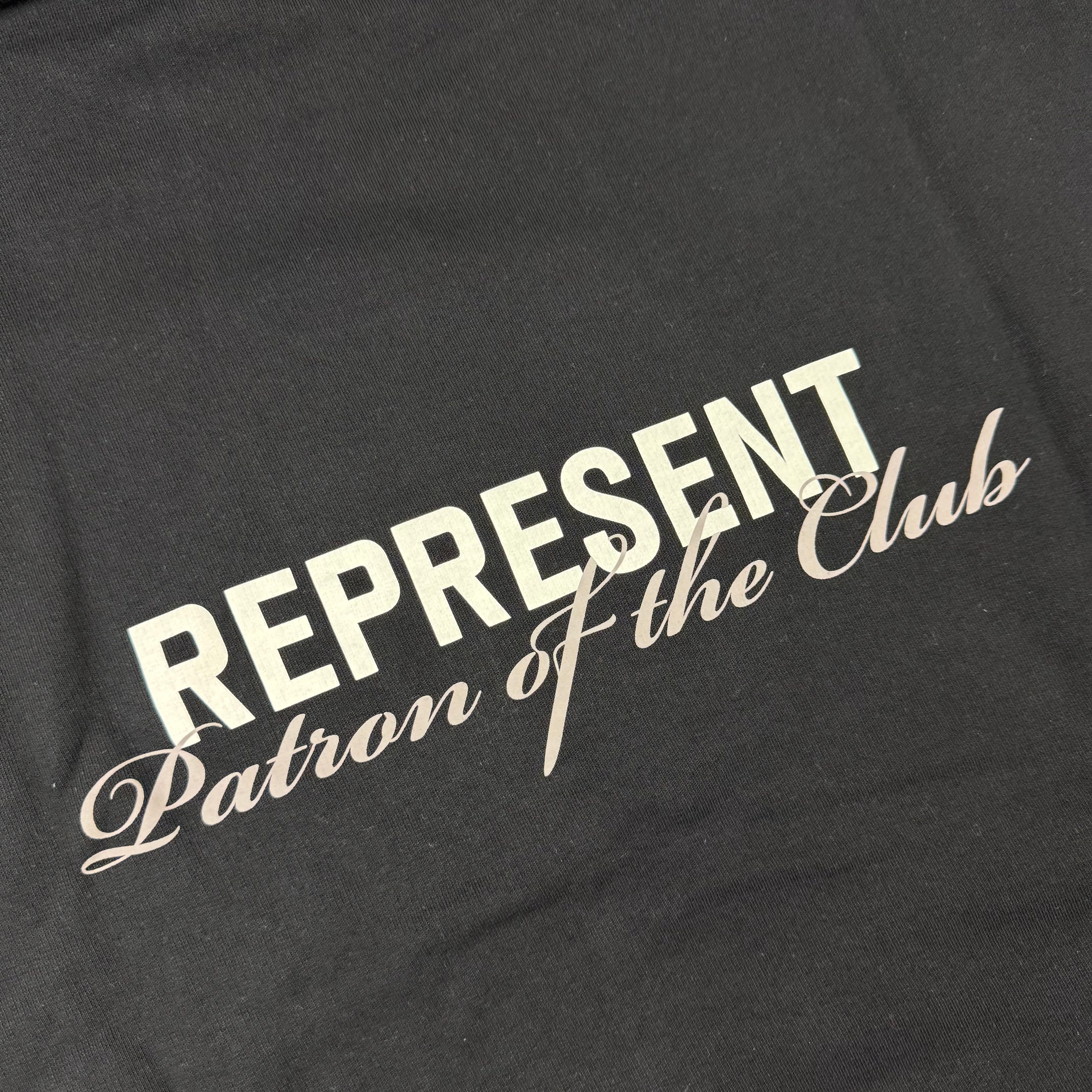 Represent 'Patron' Hoodie - Black