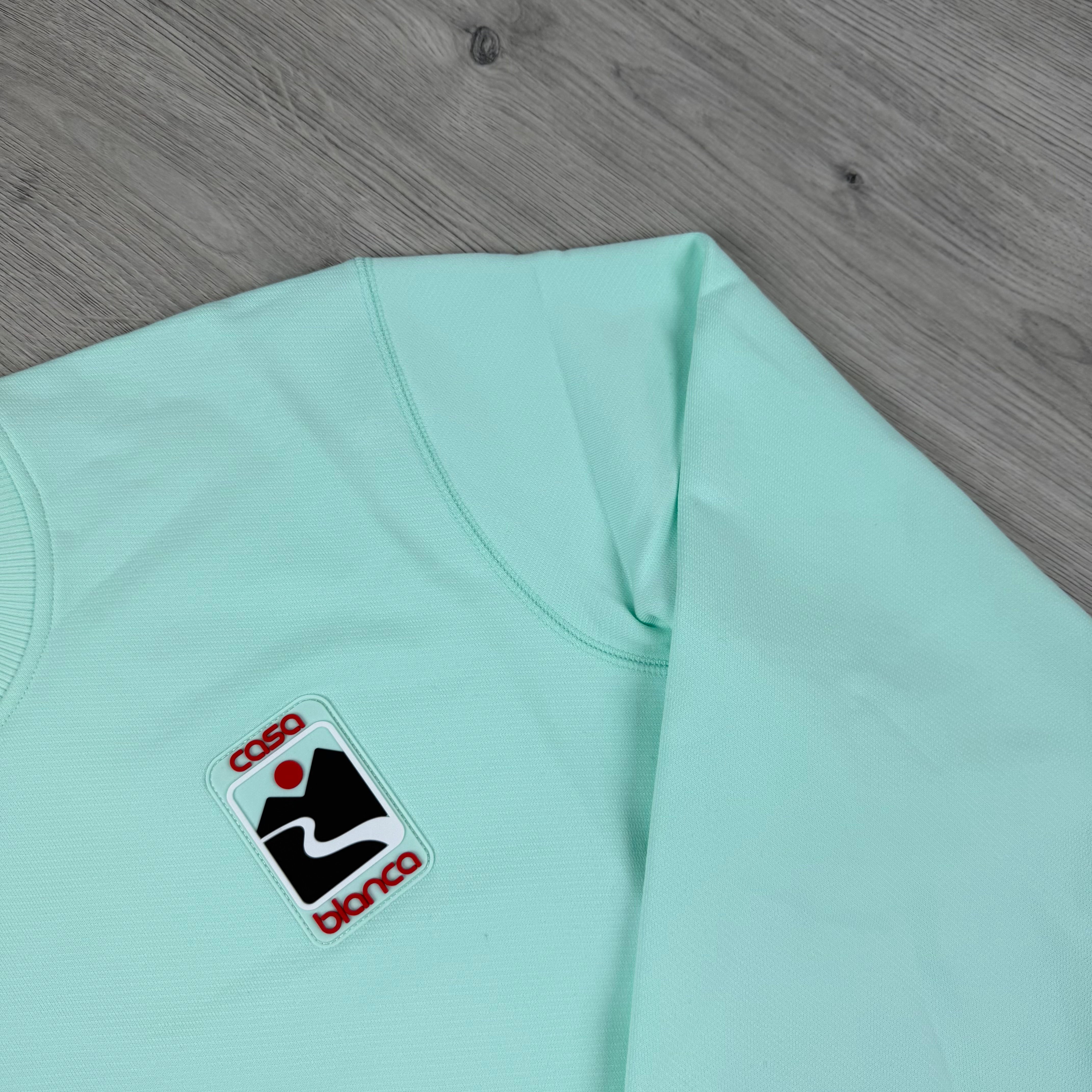 Casablanca 'Sunset Valley' Sweatshirt - Mint