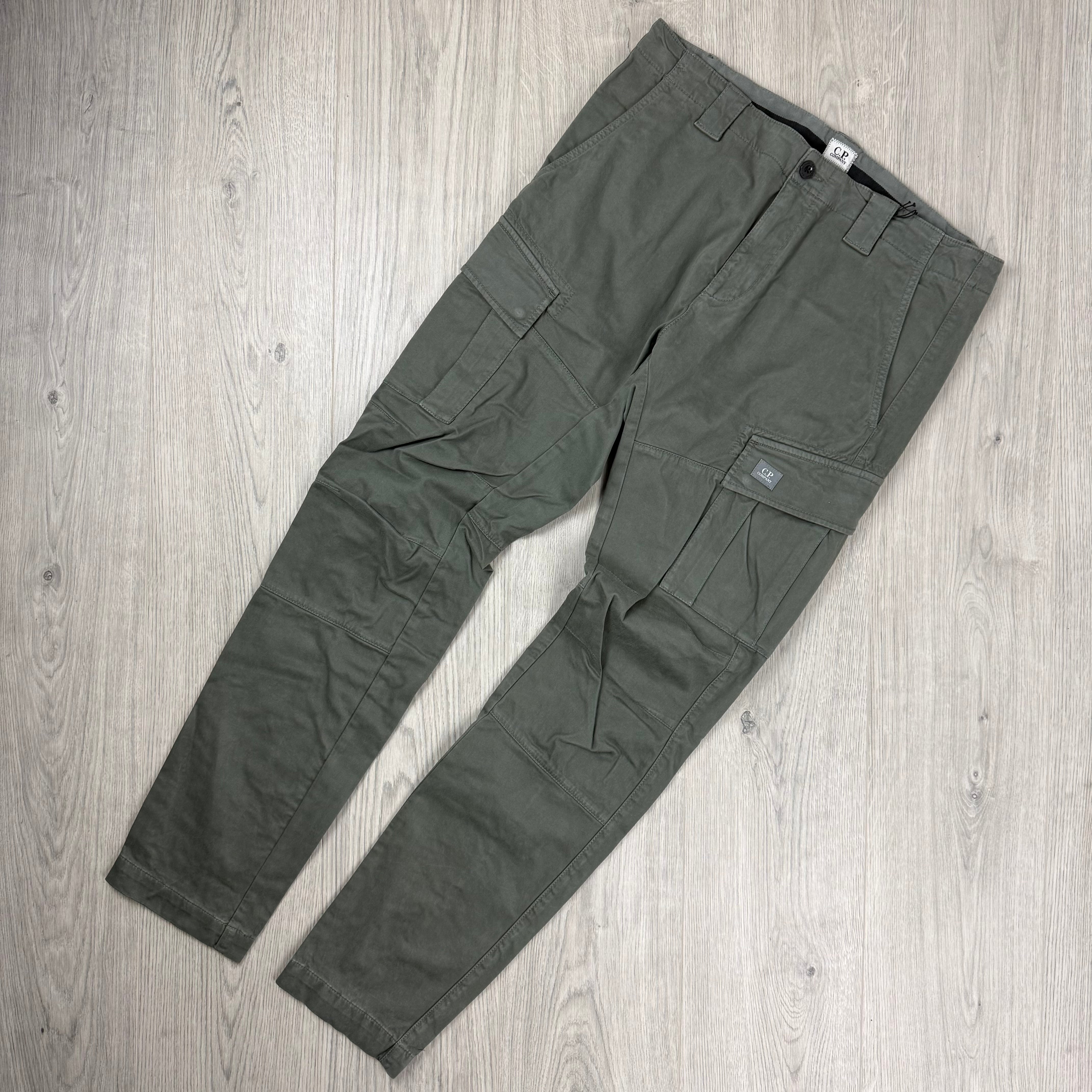CP Company Cargo Trousers - Gunmetal