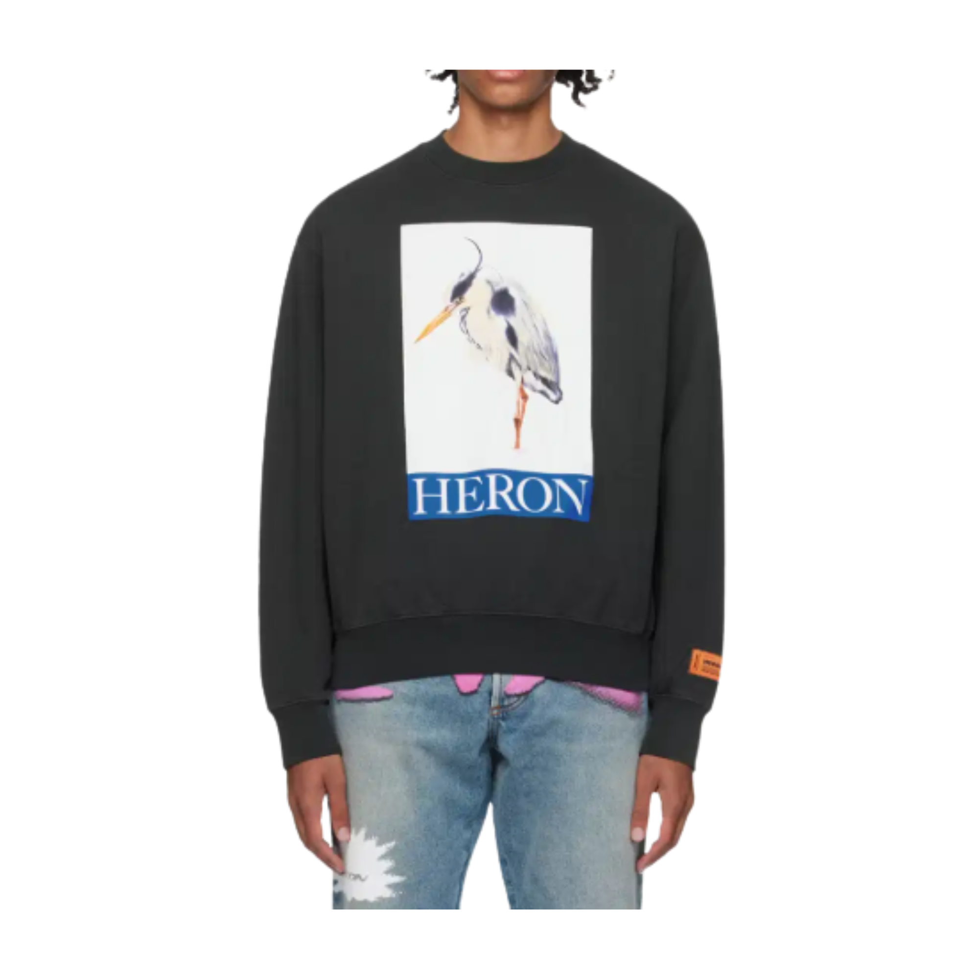 Heron Preston Graphic Sweatshirt - Black