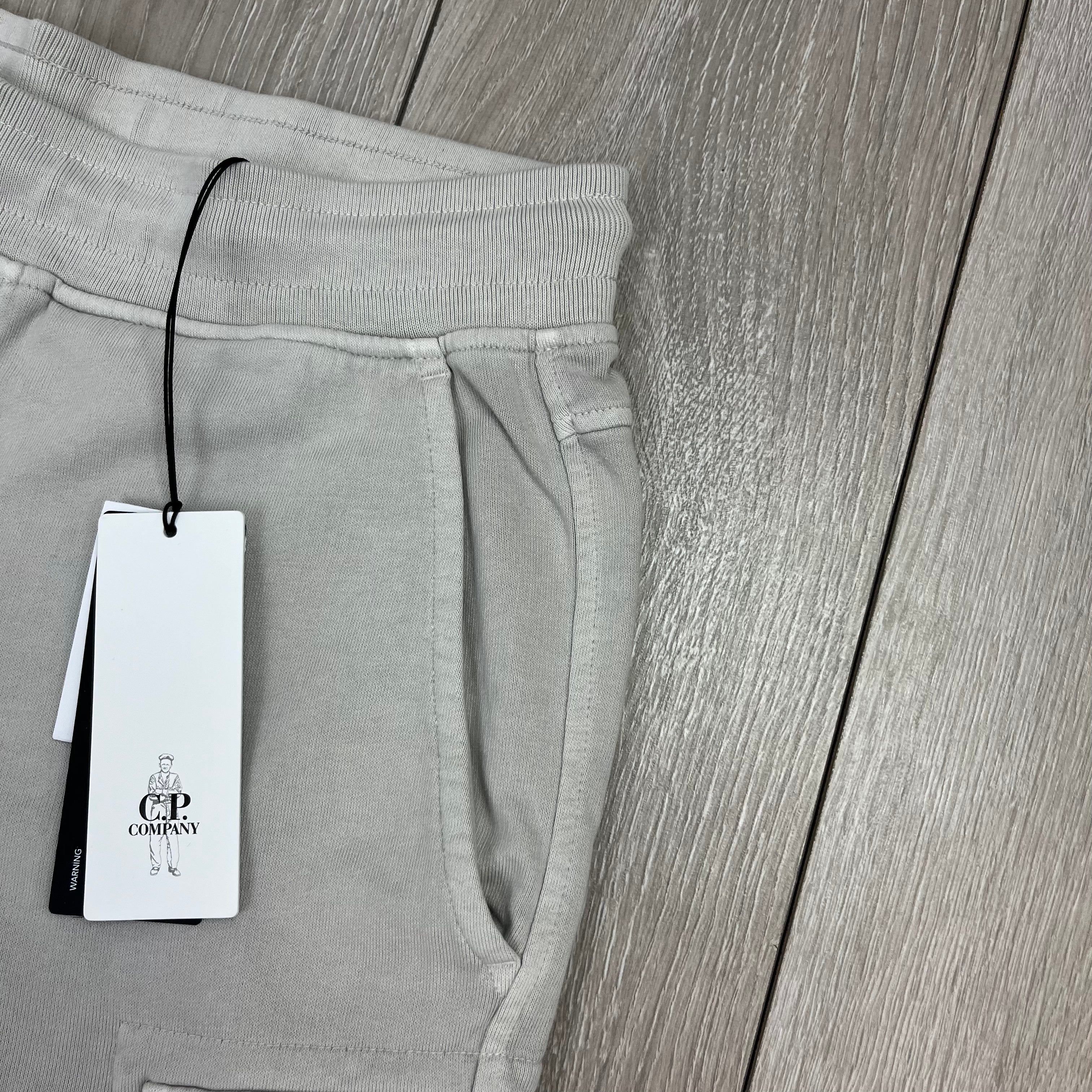 CP Company Jersey Shorts - Flint Grey