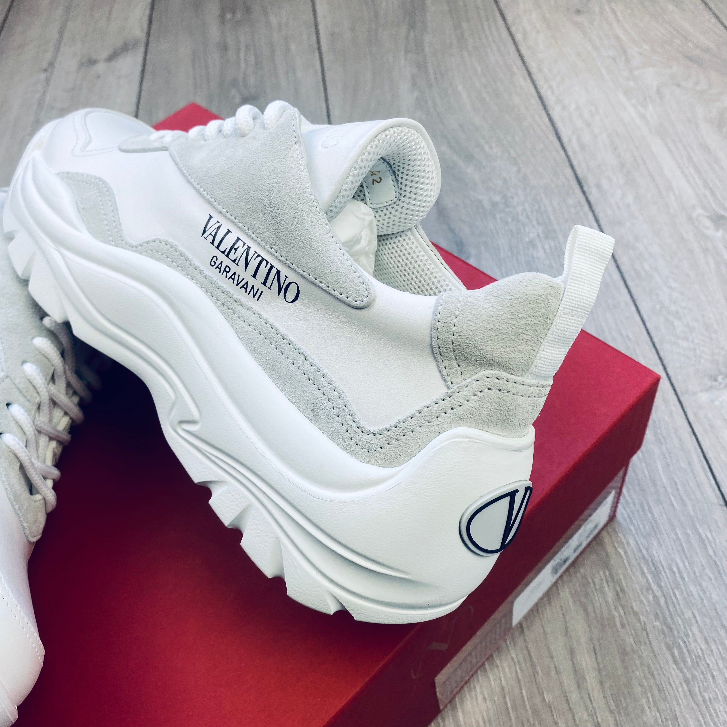 Valentino Gumboy Sneakers - White