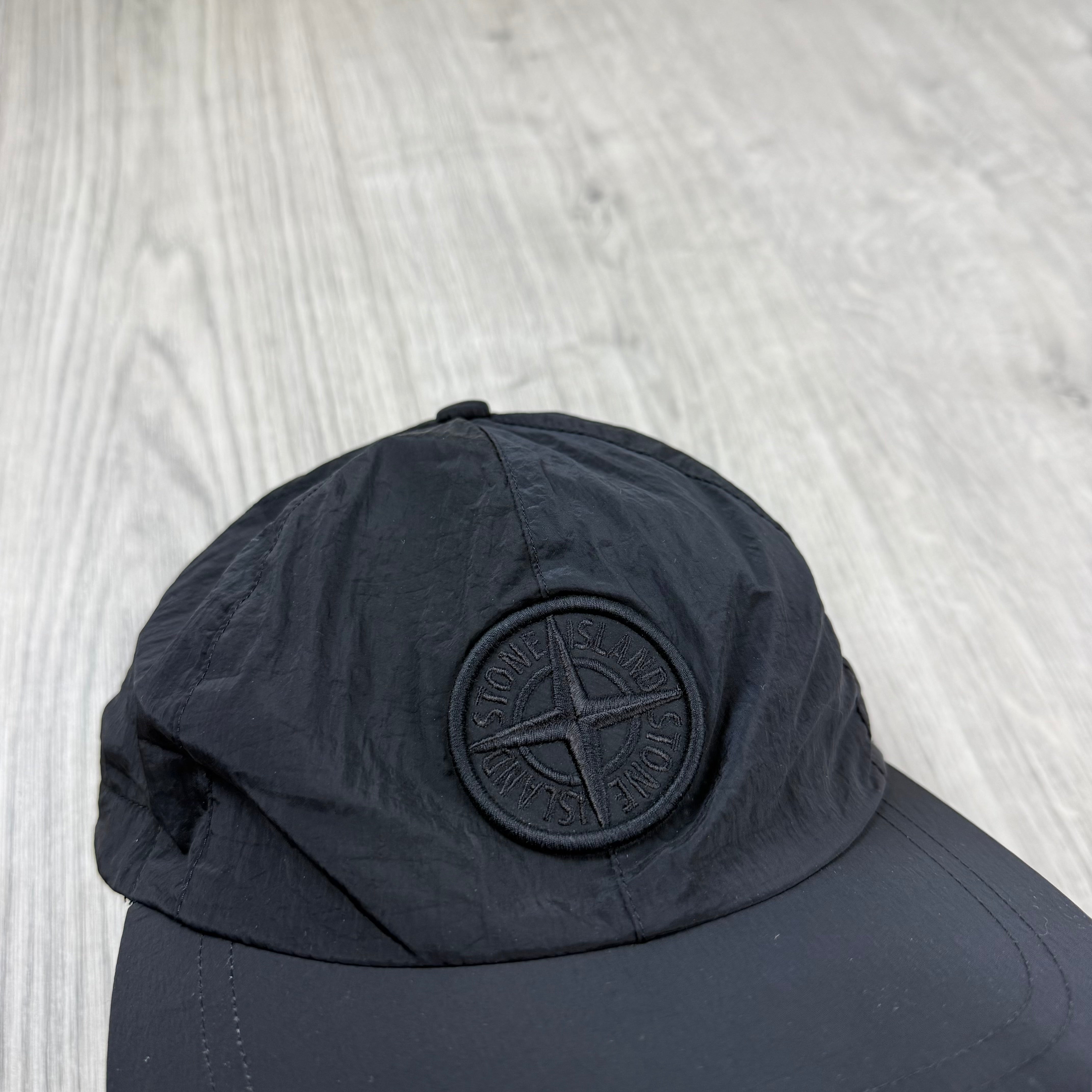 Stone Island Metal Baseball Cap - Black