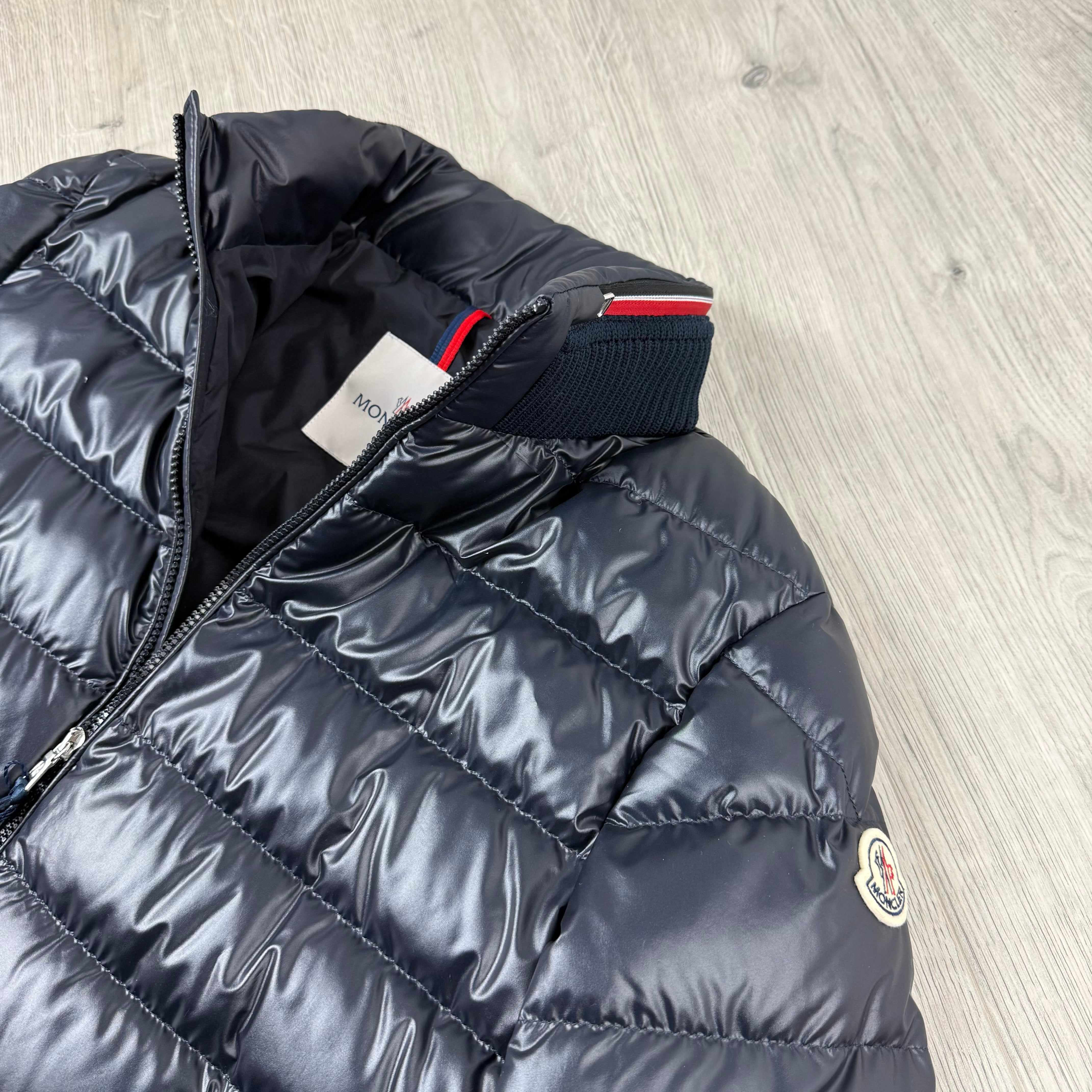 Moncler Junior Brendann Down Jacket - Navy