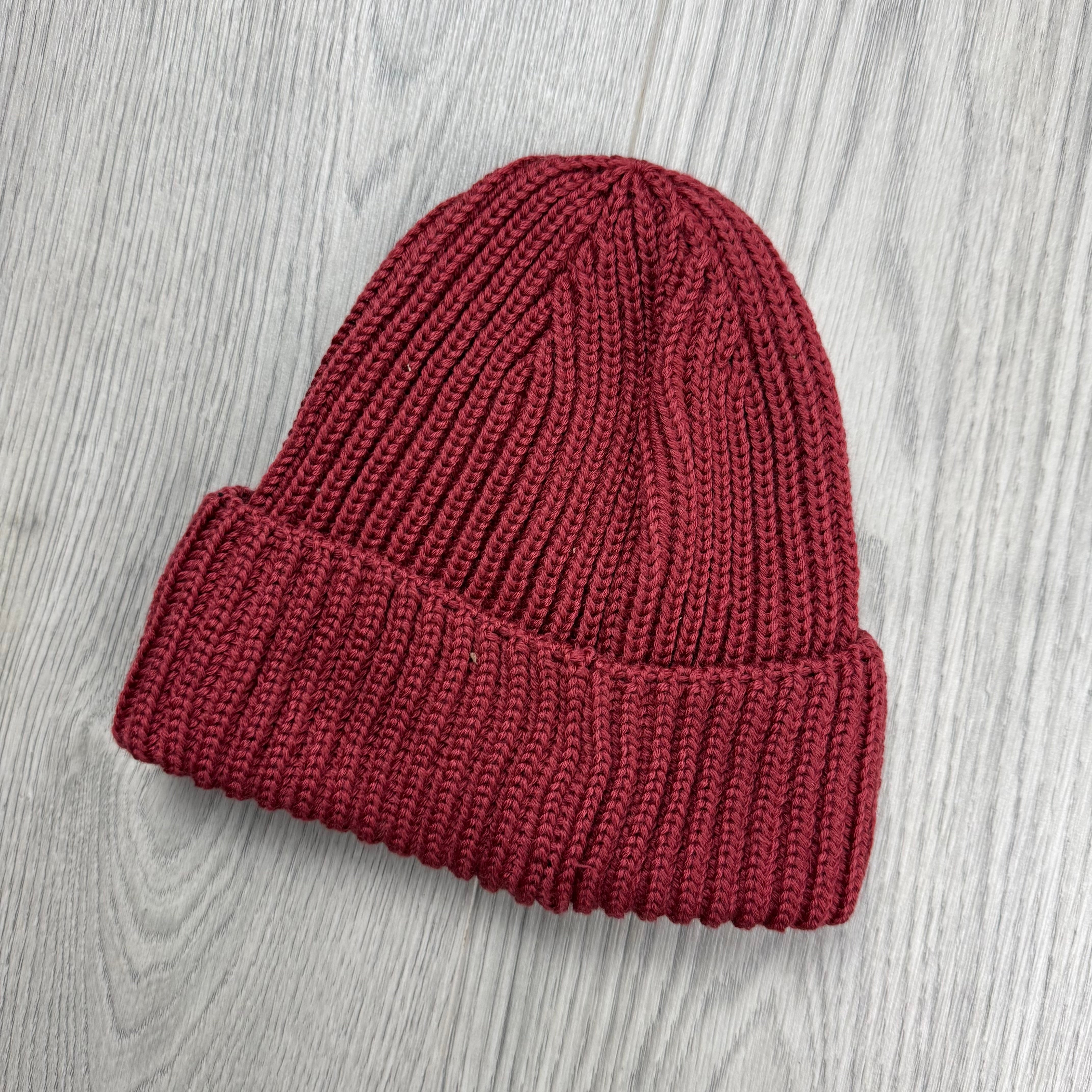 CP Company Junior Goggle Beanie - Red