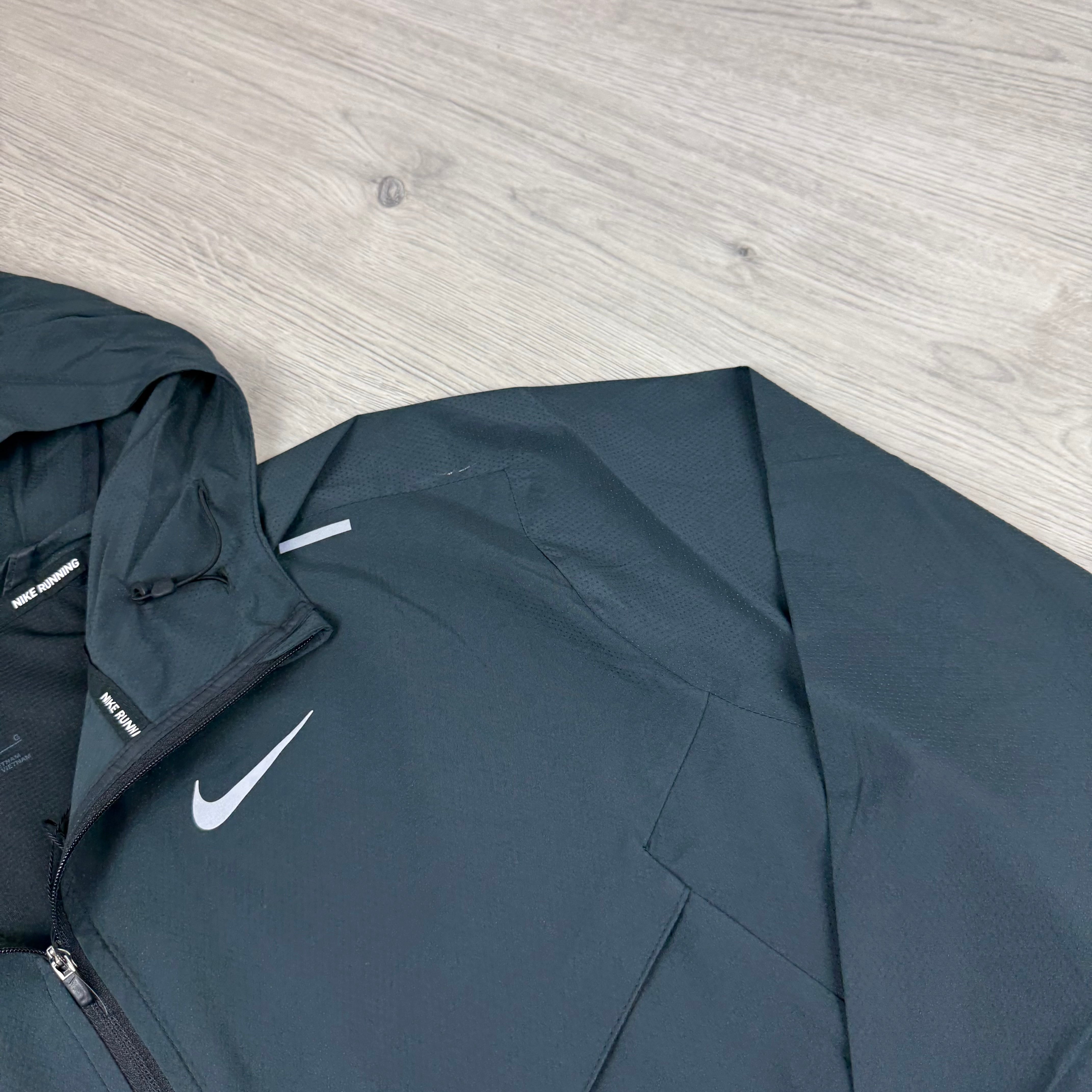Nike Miler Repel Windbreaker - Black