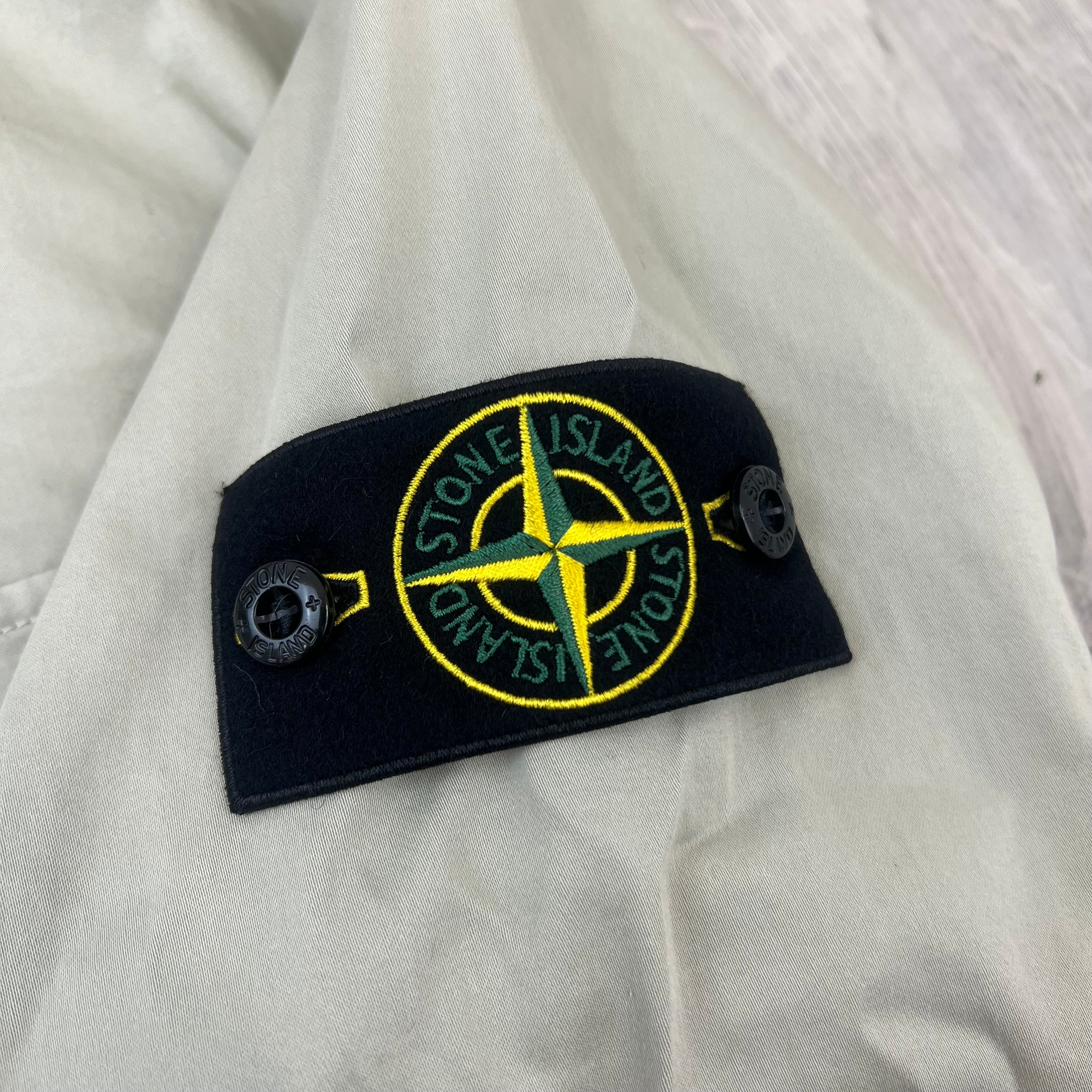 Stone Island Zip Overshirt - Sand