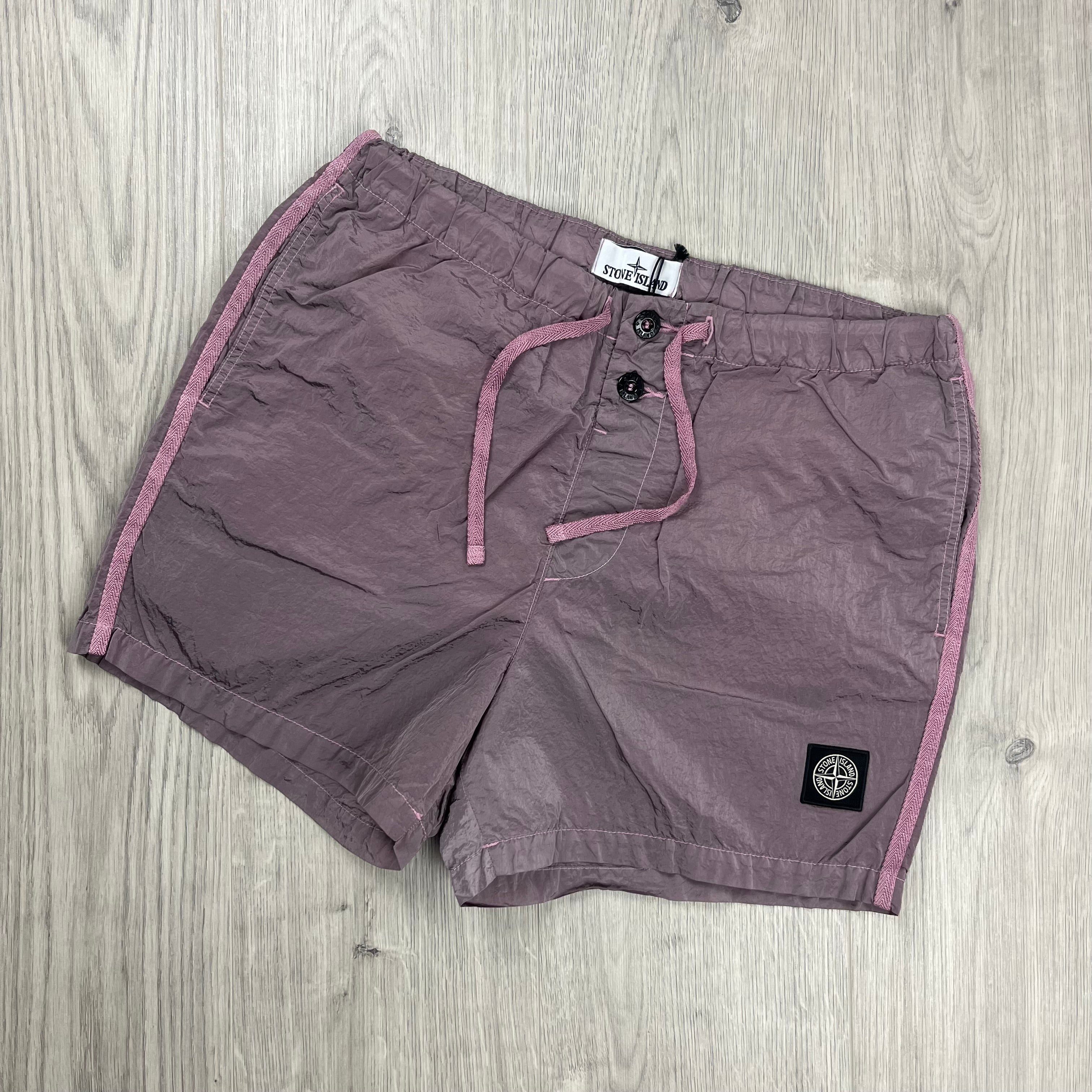 Stone Island Swim Shorts - Pink