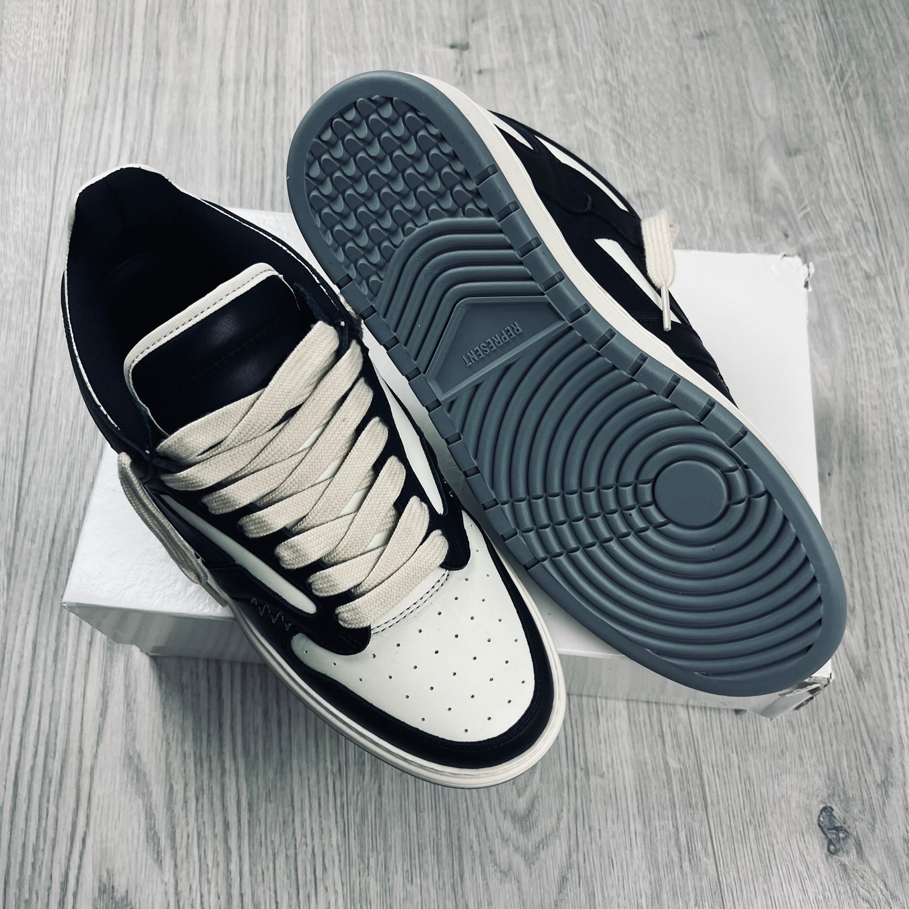 Represent Reptor Sneakers - Black