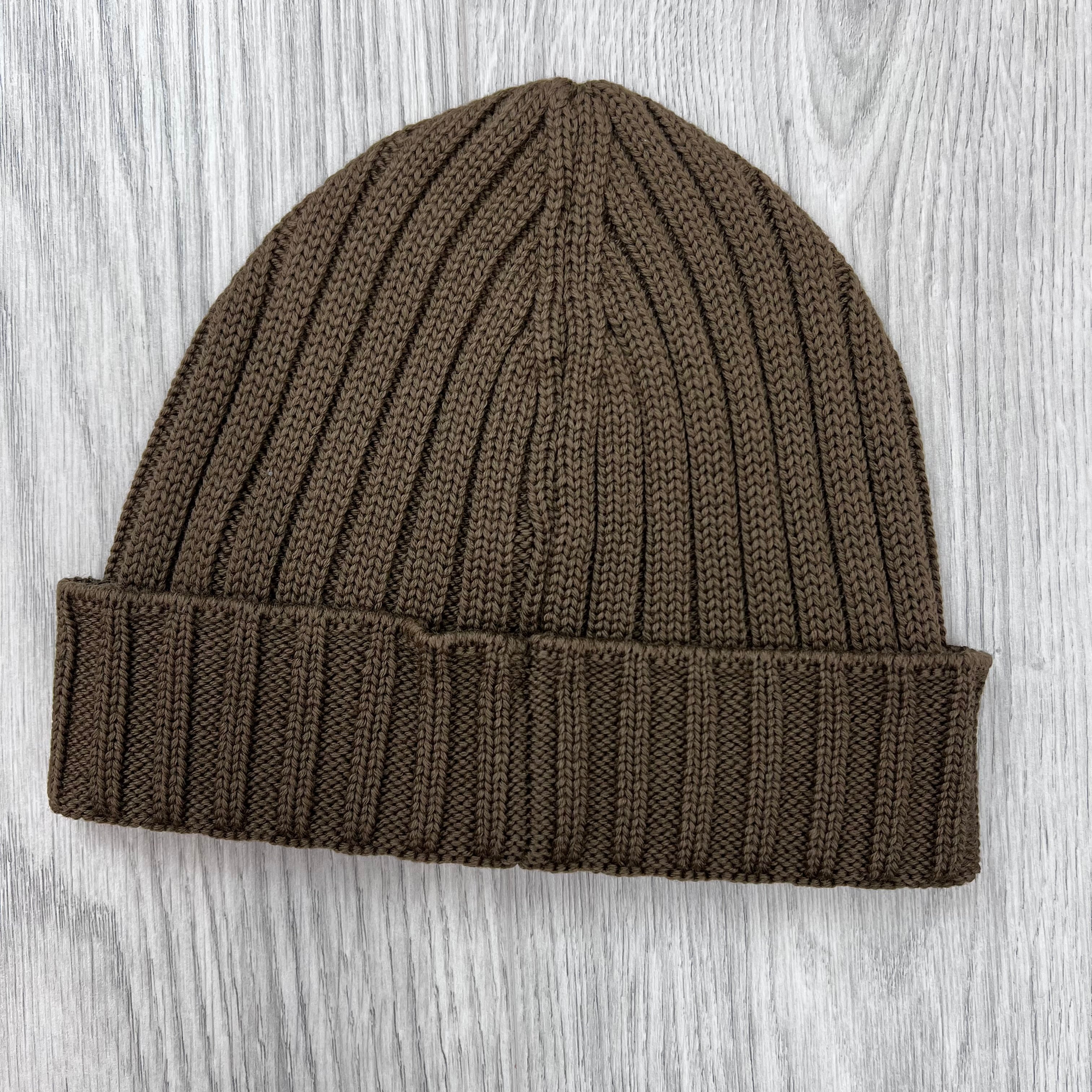 CP Company Patch Beanie - Ermine