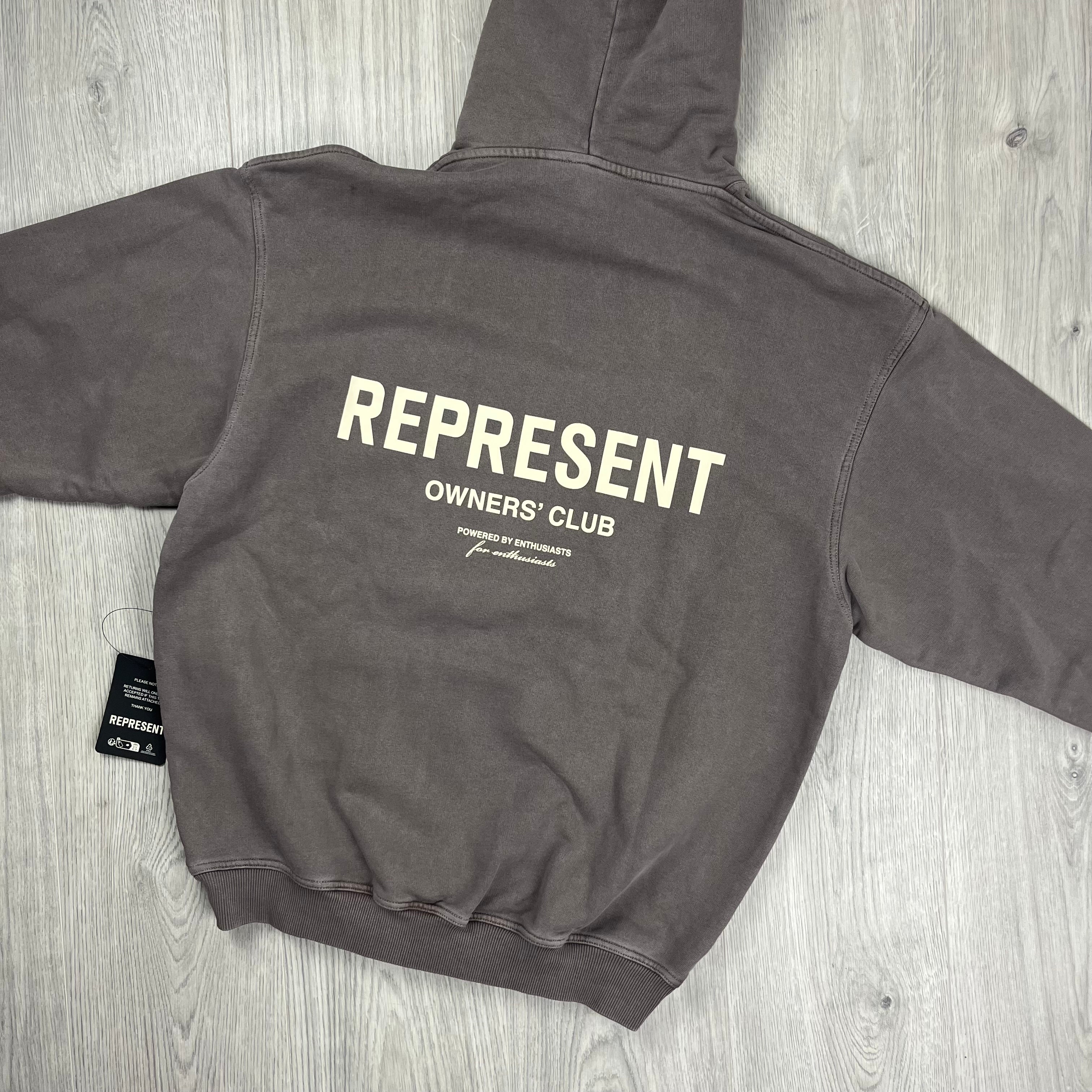 Represent Owners Club Hoodie - Fog