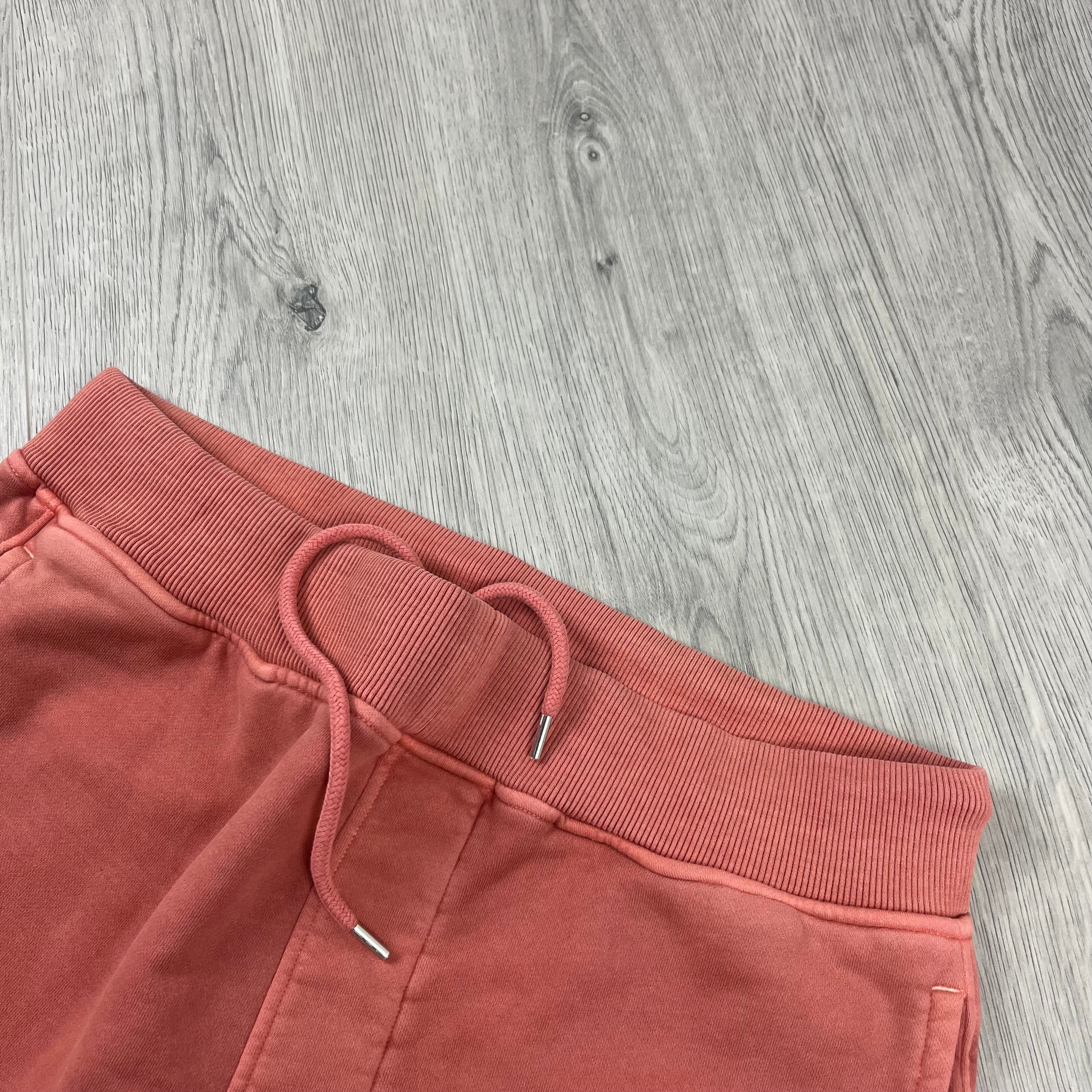 CP Company Raised Fleece Sweatpants - Cedar Wood