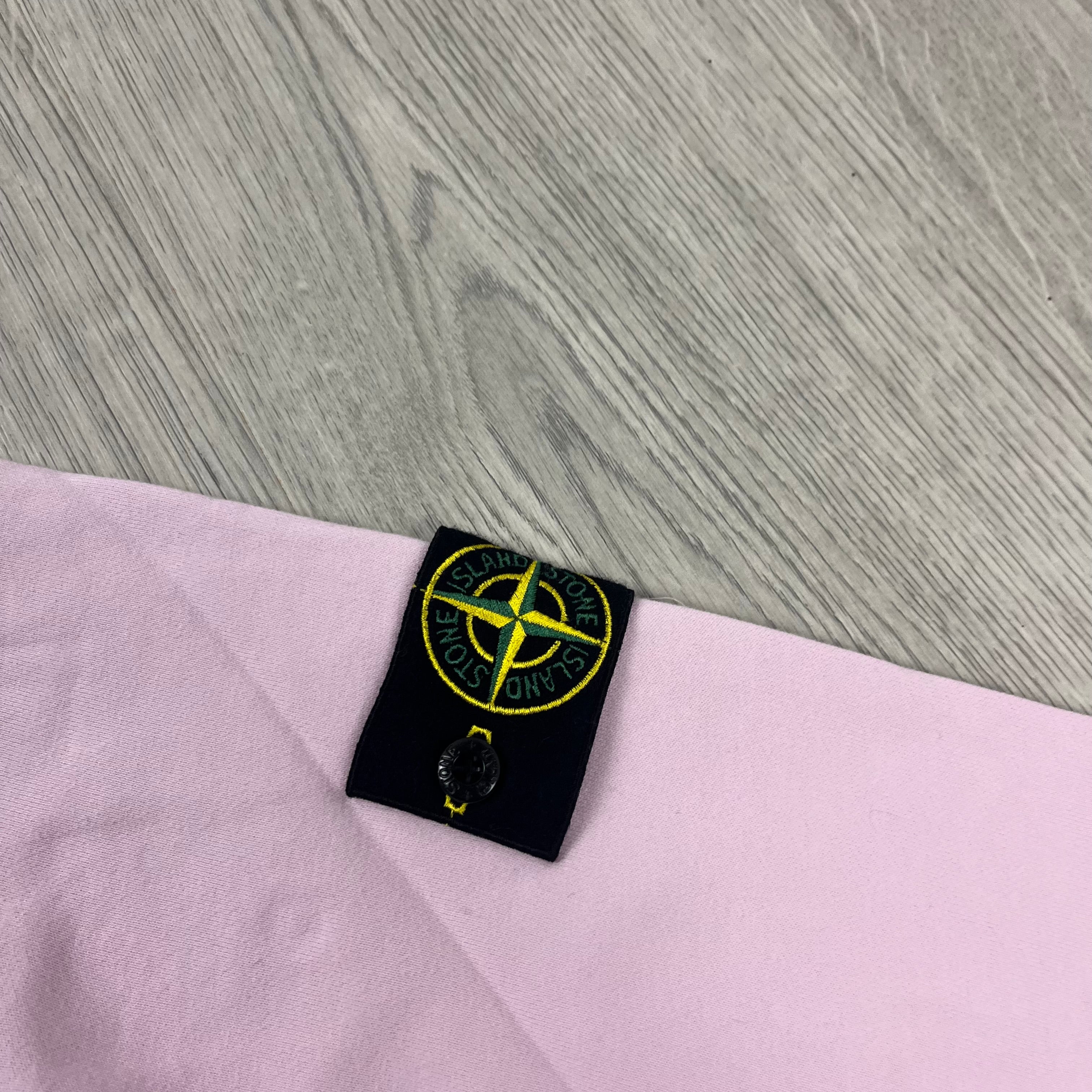 Stone Island Dyed Sweatshirt - Pink