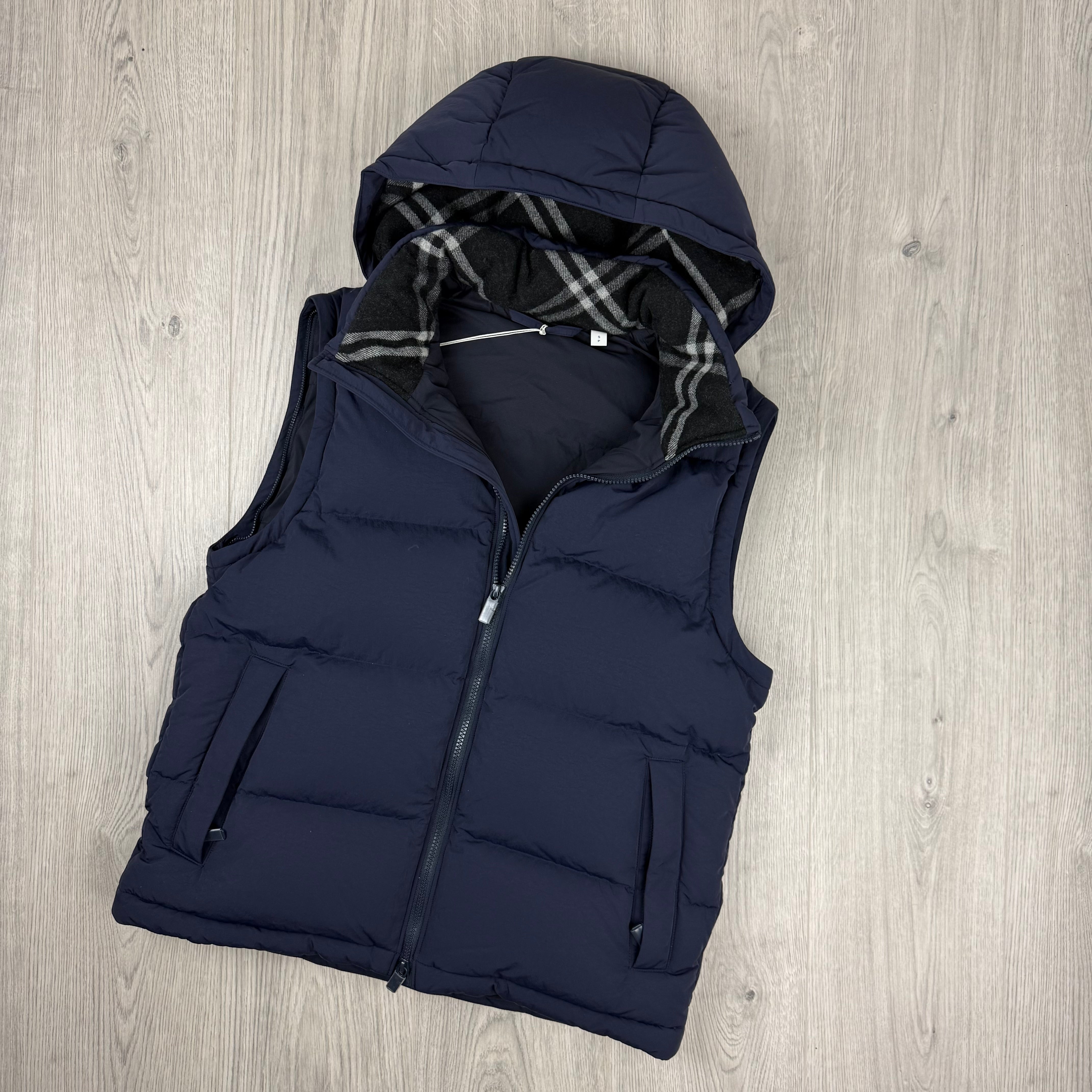 Burberry Detachable Jacket - Navy