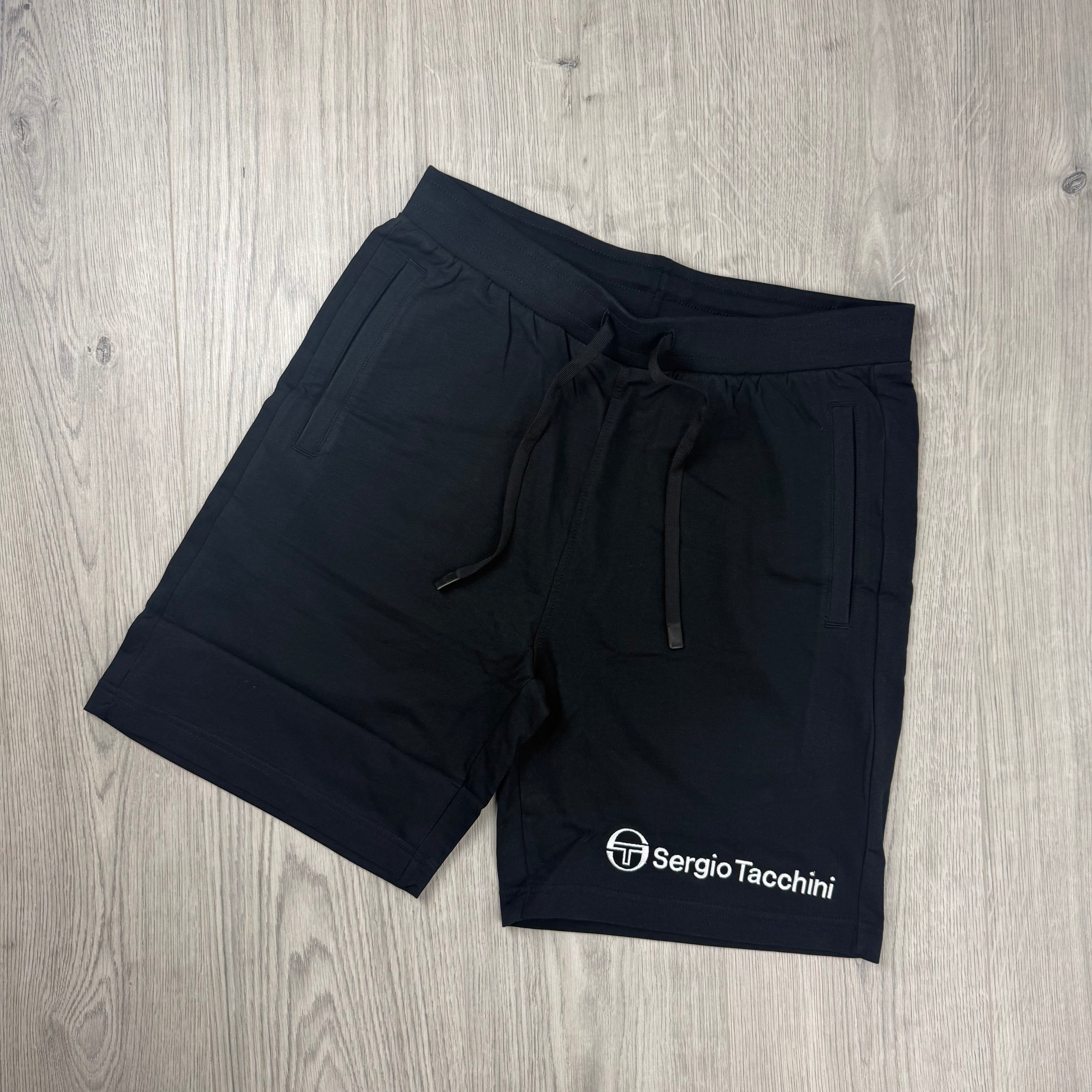 Sergio Tacchini 'Asis' Jersey Shorts - Black
