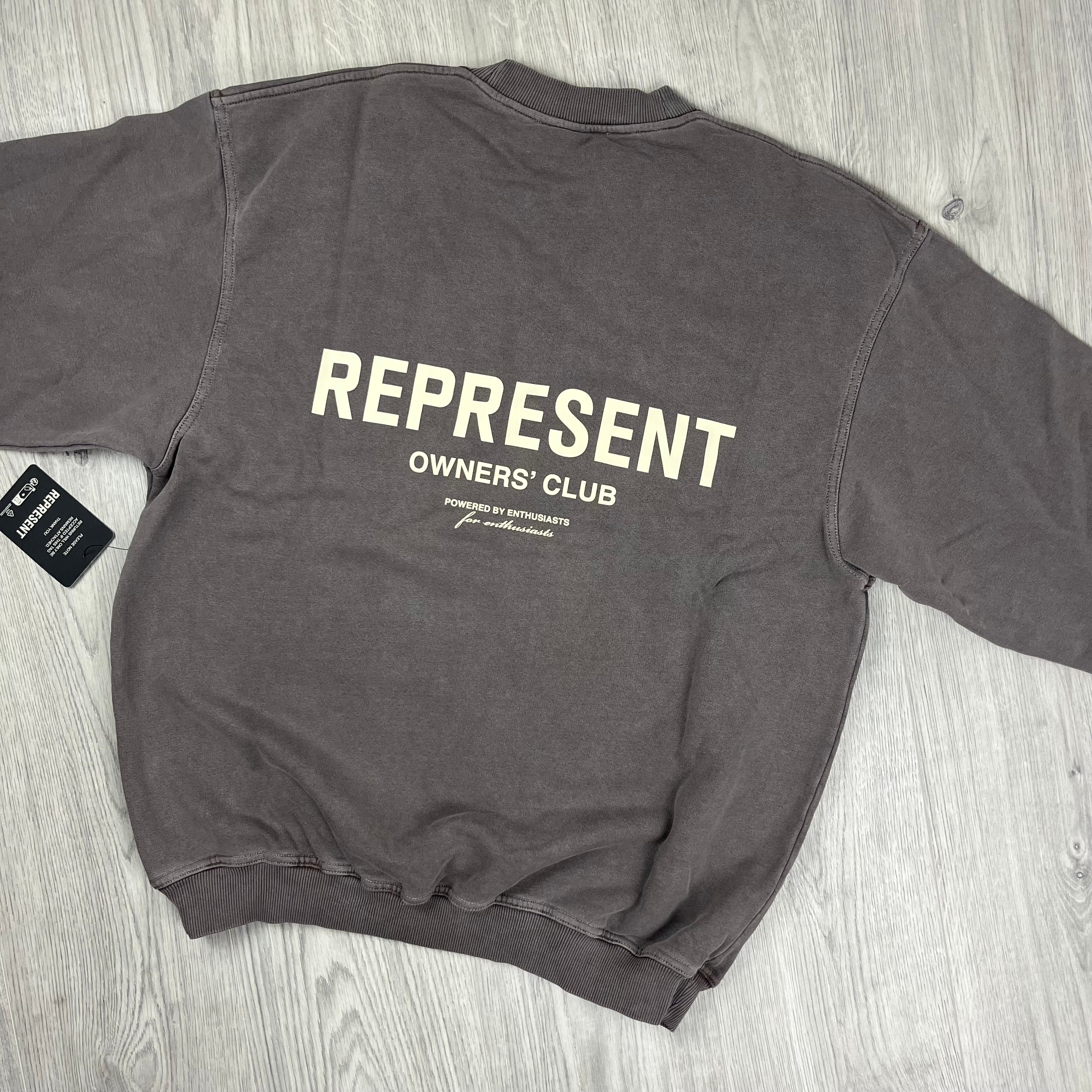 Represent Owners Club Sweatshirt - Fog