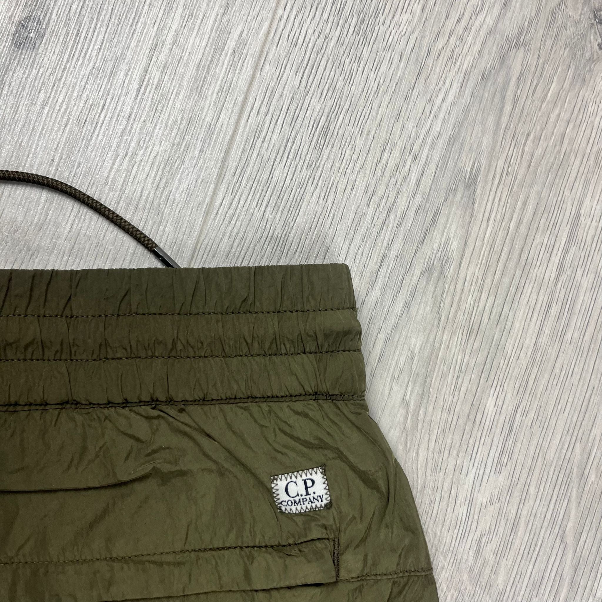 CP Company Chrome Cargo Trousers - Ivy Green