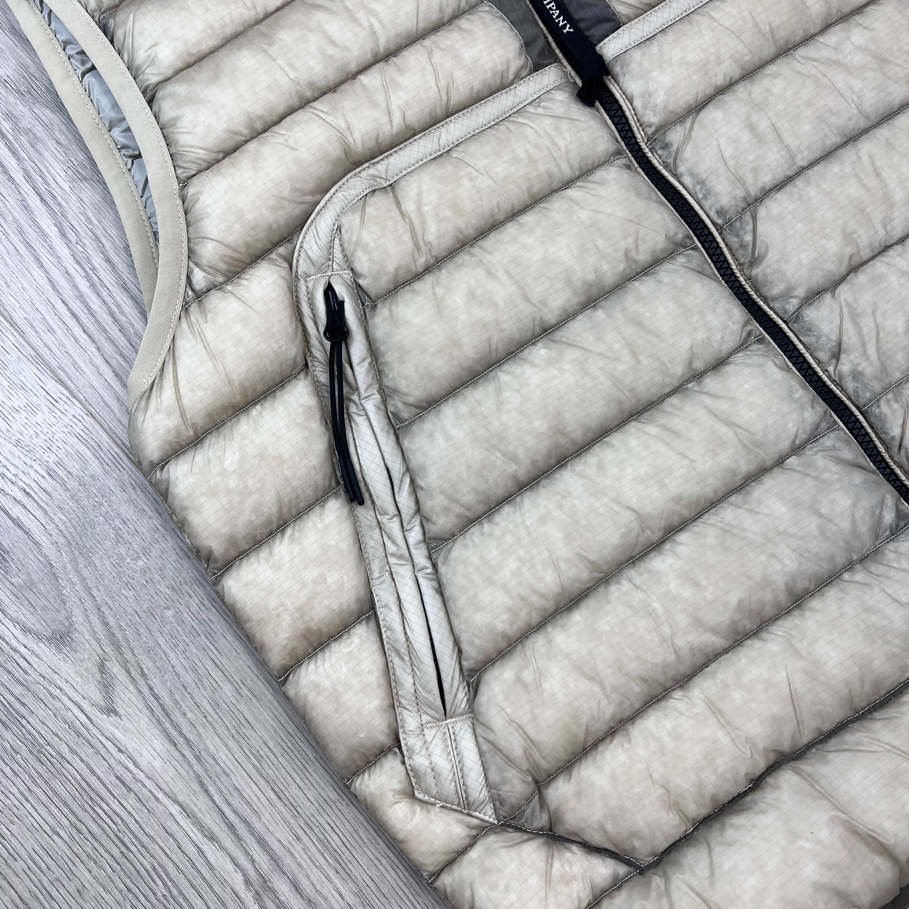 CP Company D.D. Shell Gilet - Silver Birch