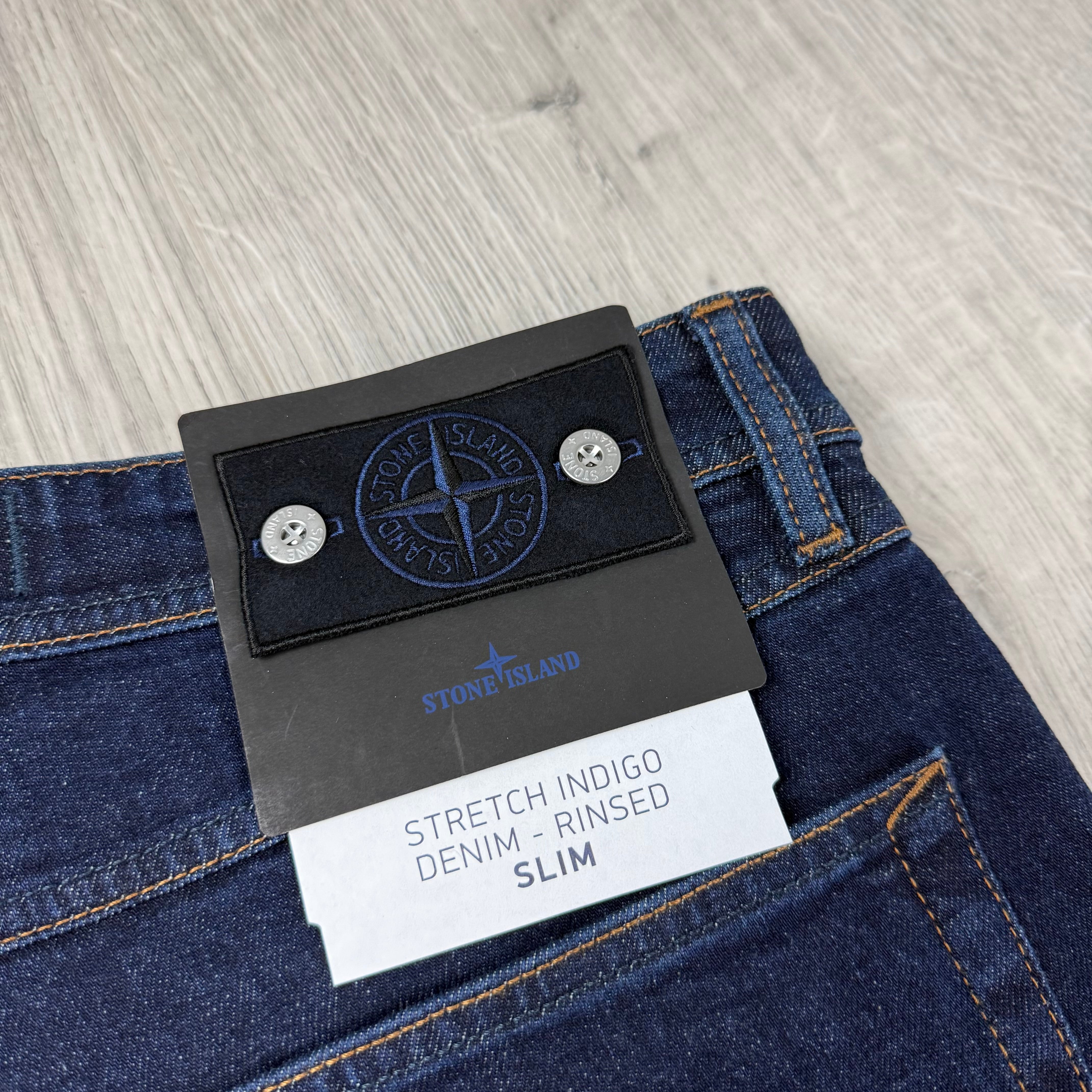Stone Island Slim Denim Jeans - Indigo