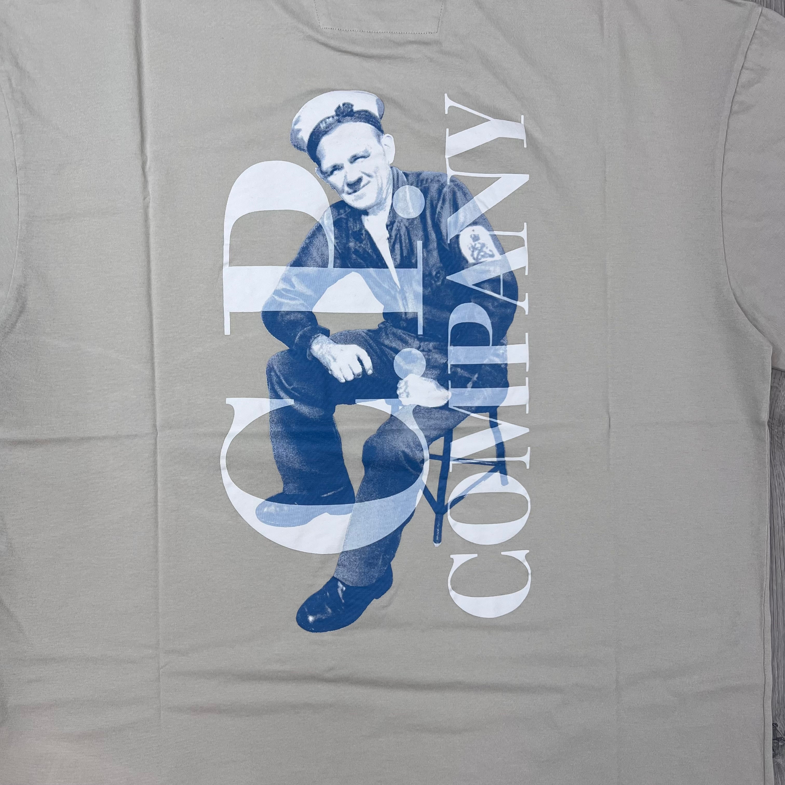 CP Company Sailor T-Shirt - Silver Birch