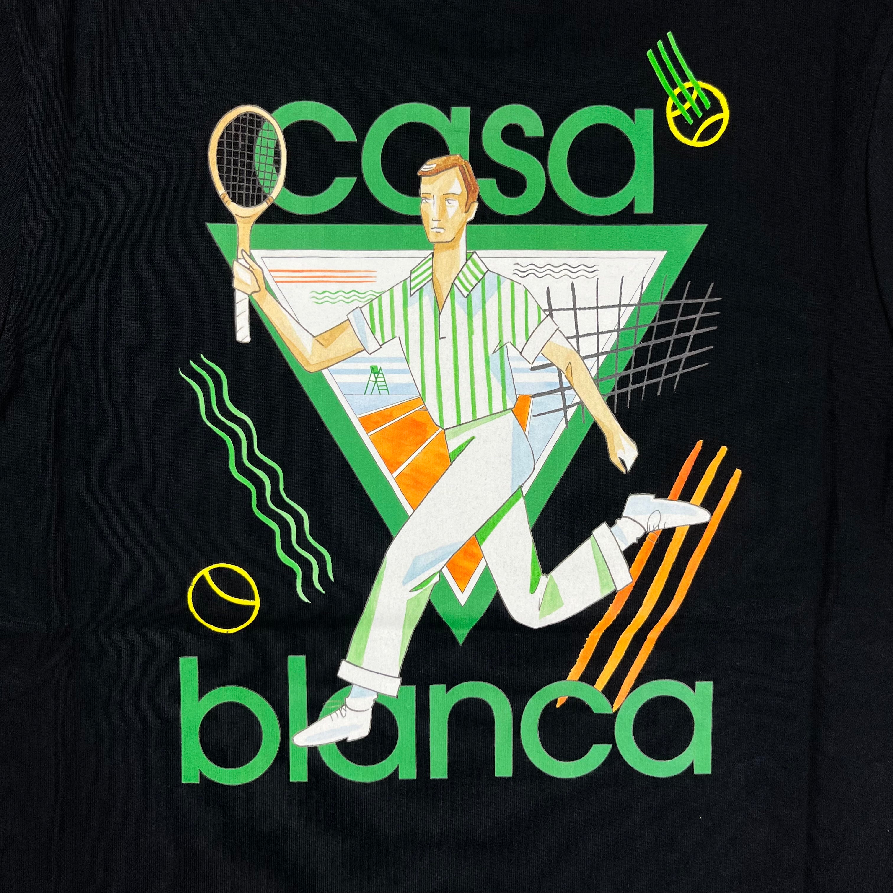 Casablanca 'Le Jeu' T-Shirt - Black