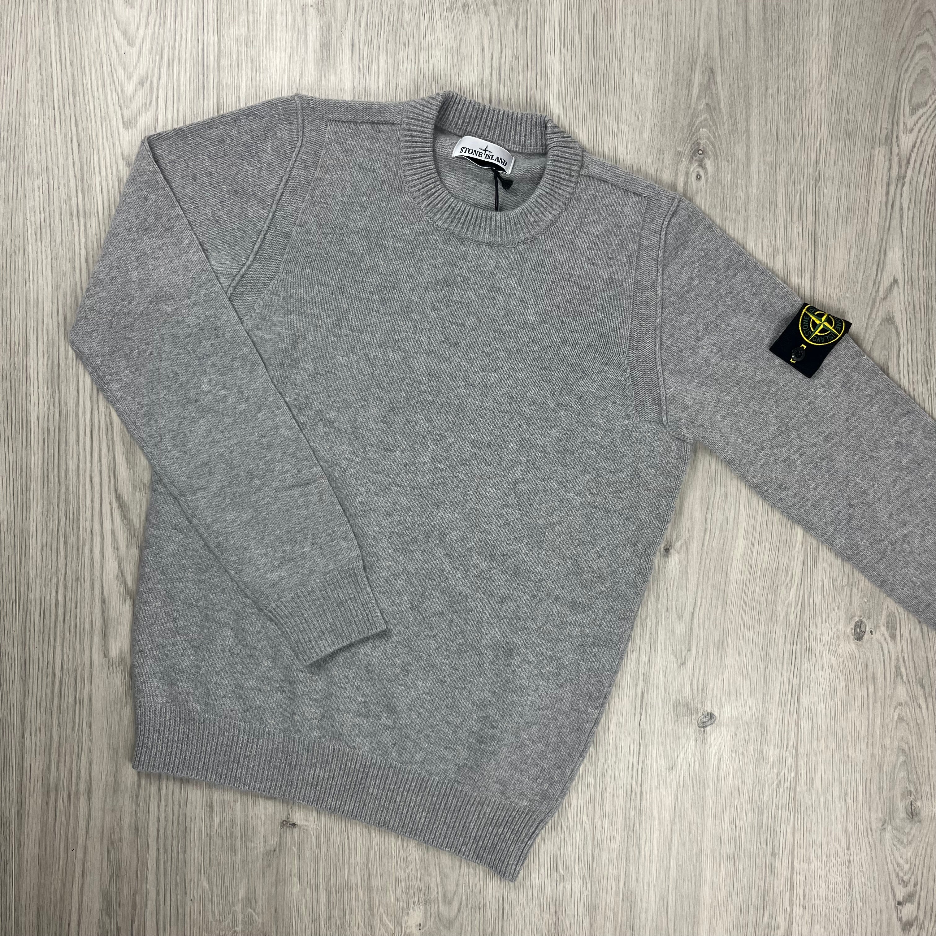 Stone Island Knit Sweatshirt - Grey