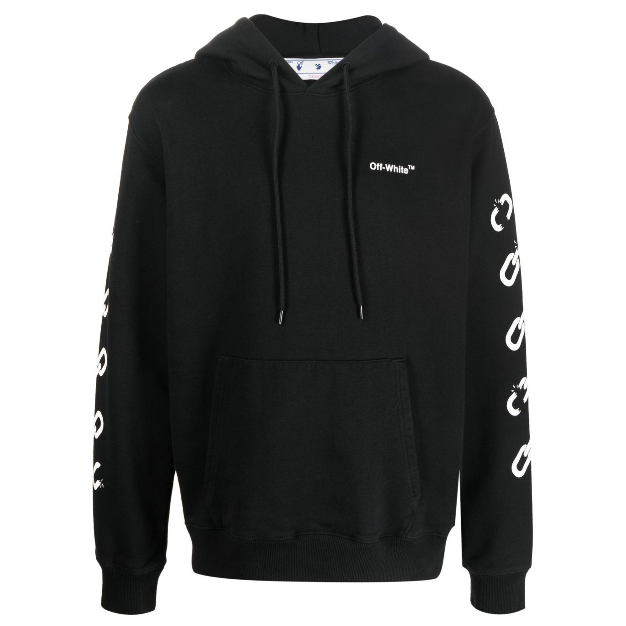 Off-White Chain Hoodie - Black