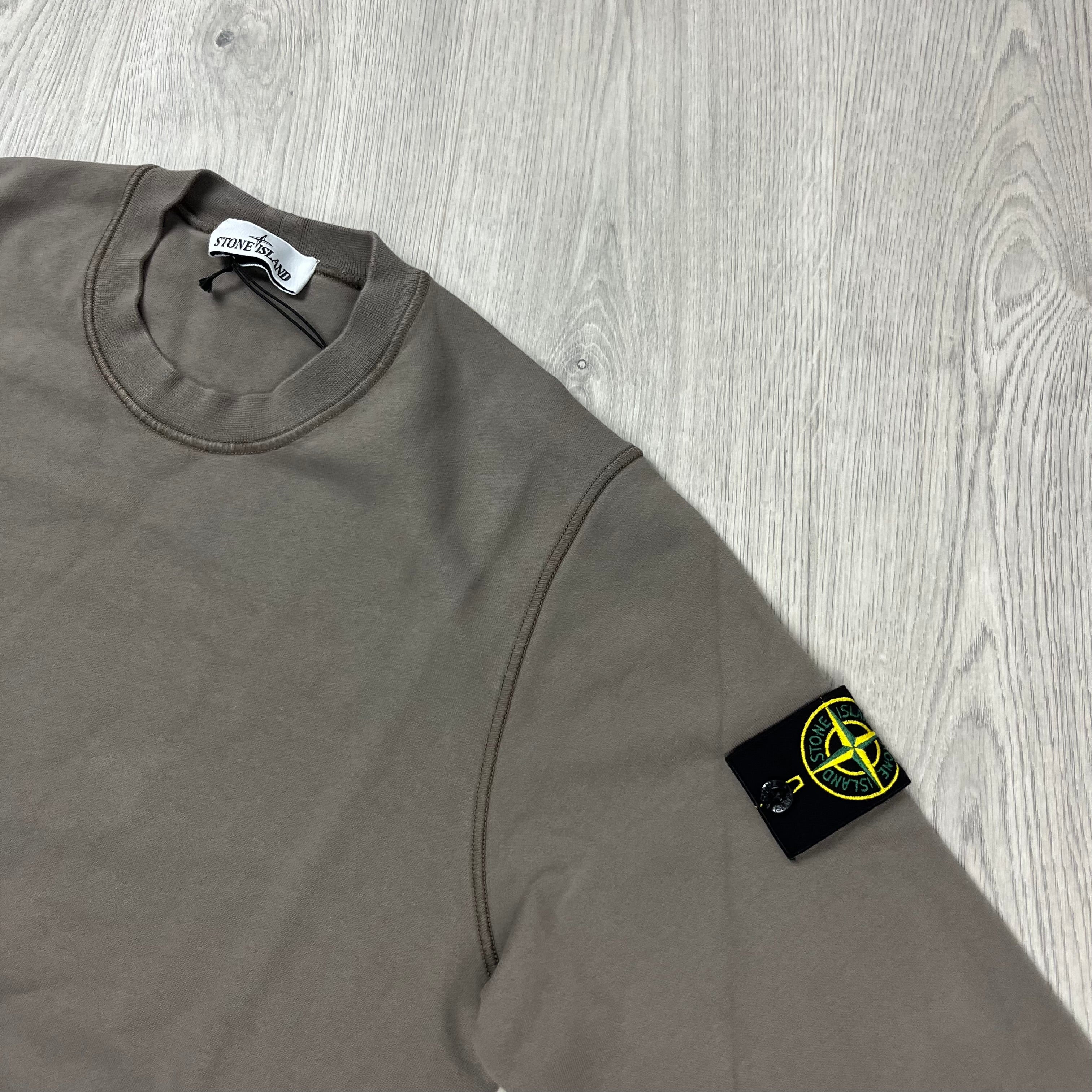 Stone Island Dyed Sweatshirt - Walnut