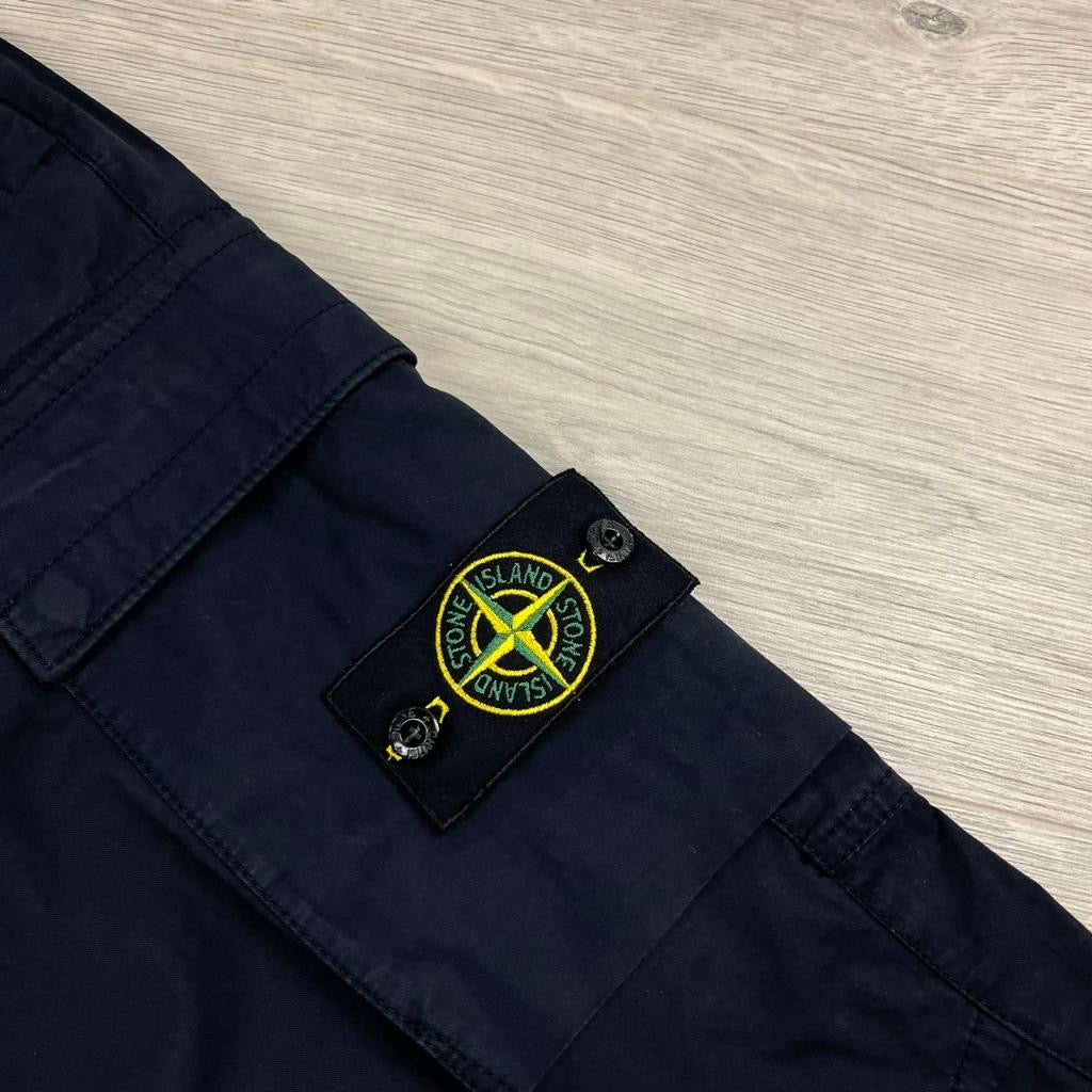 Stone Island Cargo Trousers - Navy