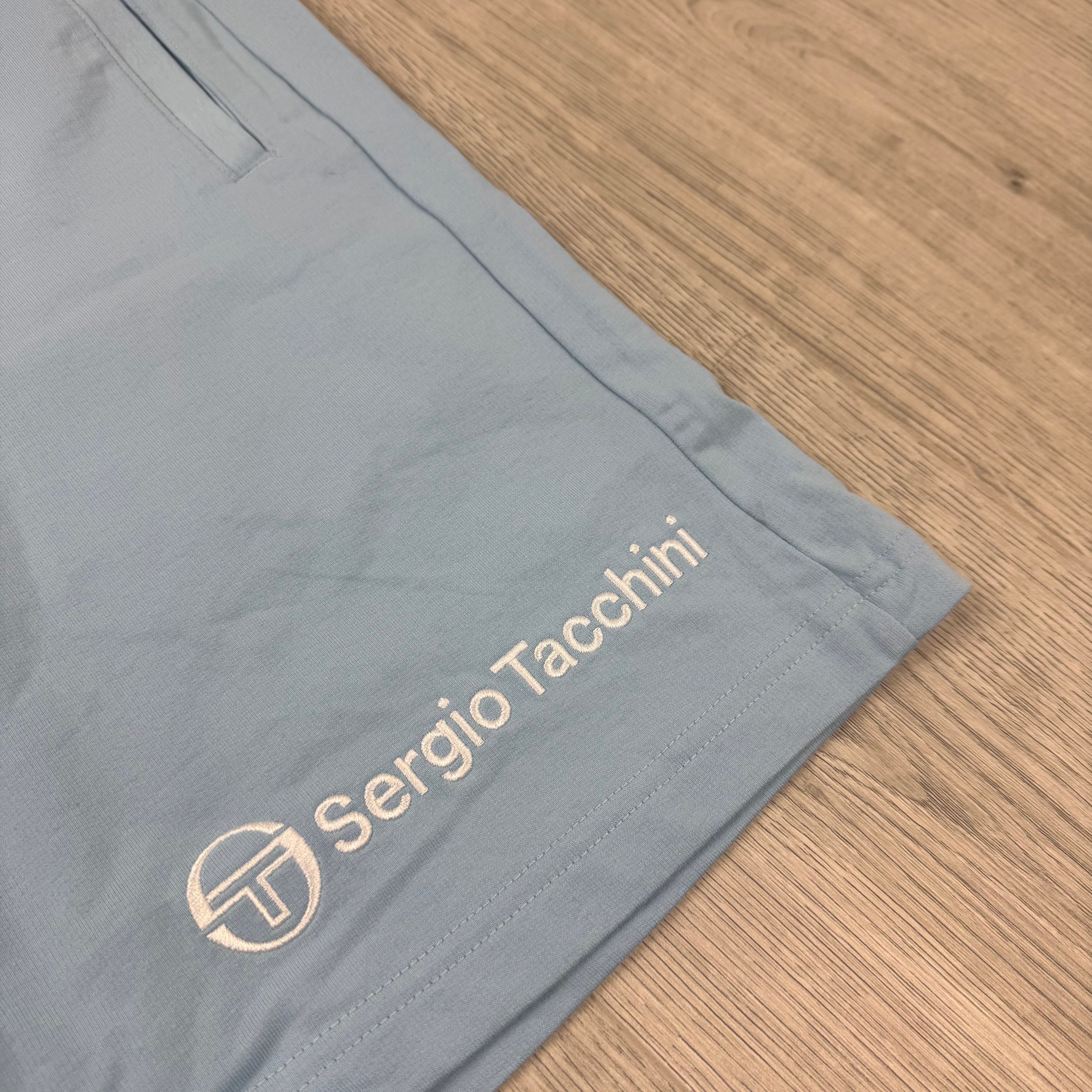 Sergio Tacchini 'Asis' Jersey Shorts - Bluebell