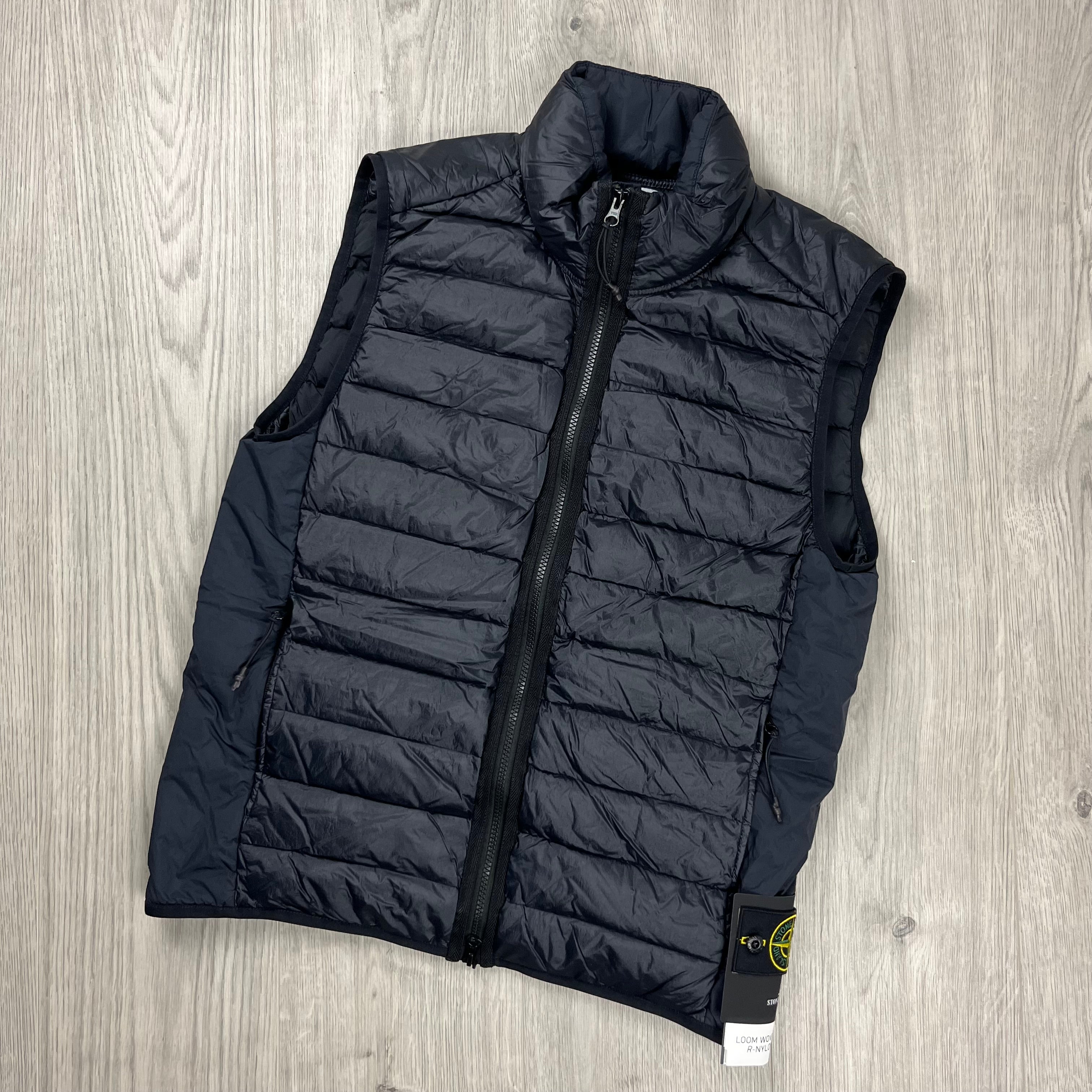 Stone Island Padded Gilet - Navy