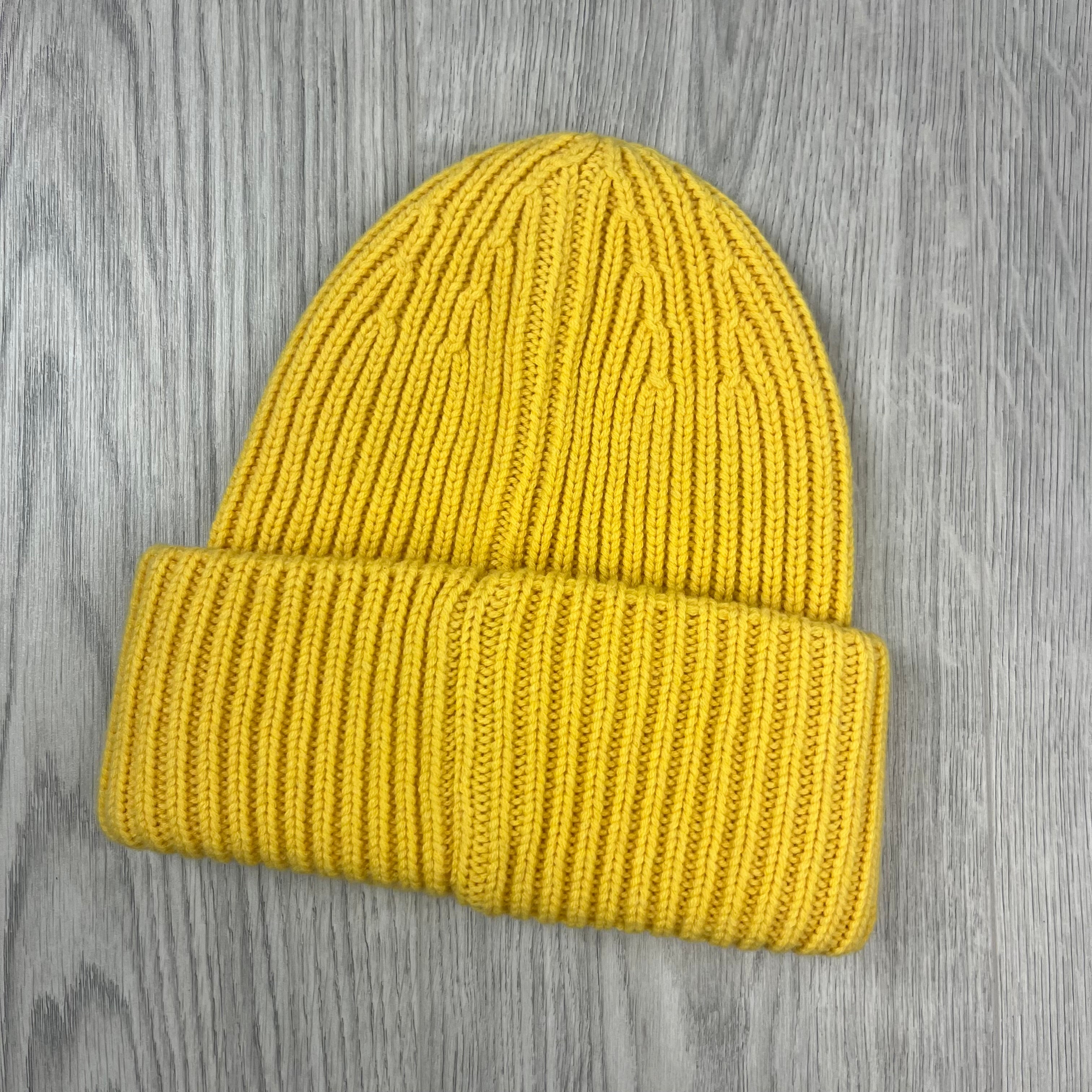 Moncler Knit Beanie - Yellow