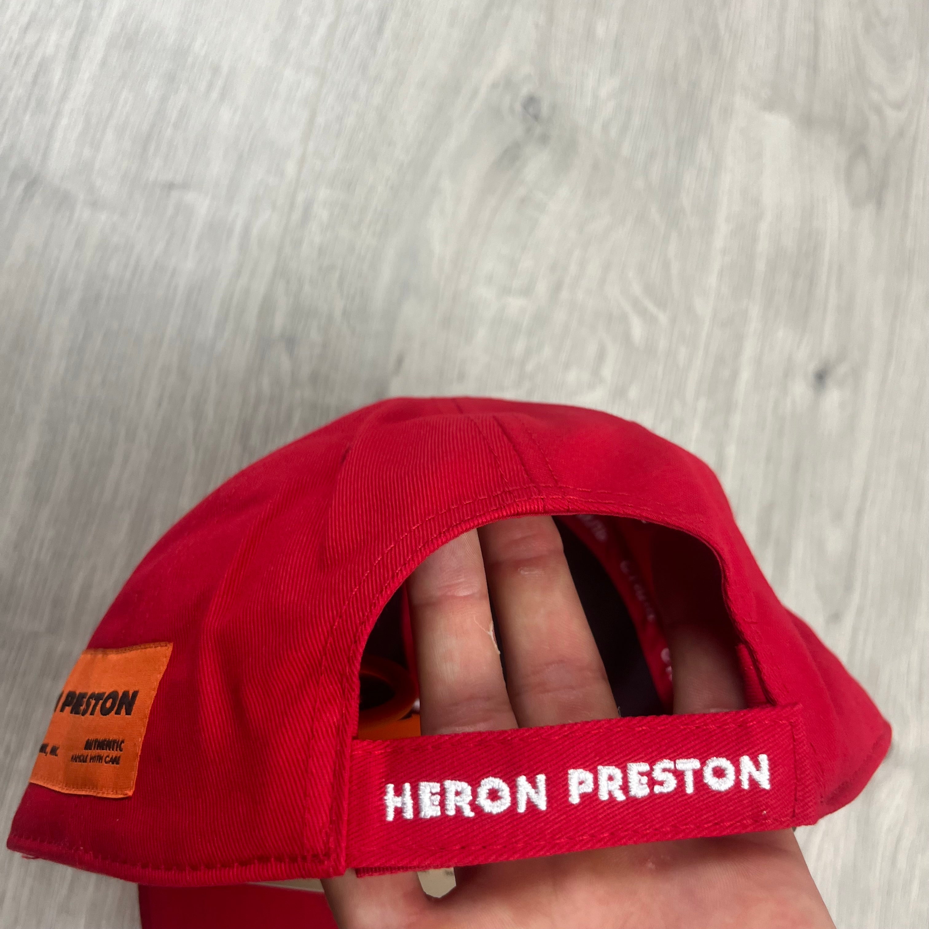 Heron Preston Baseball Cap - Red